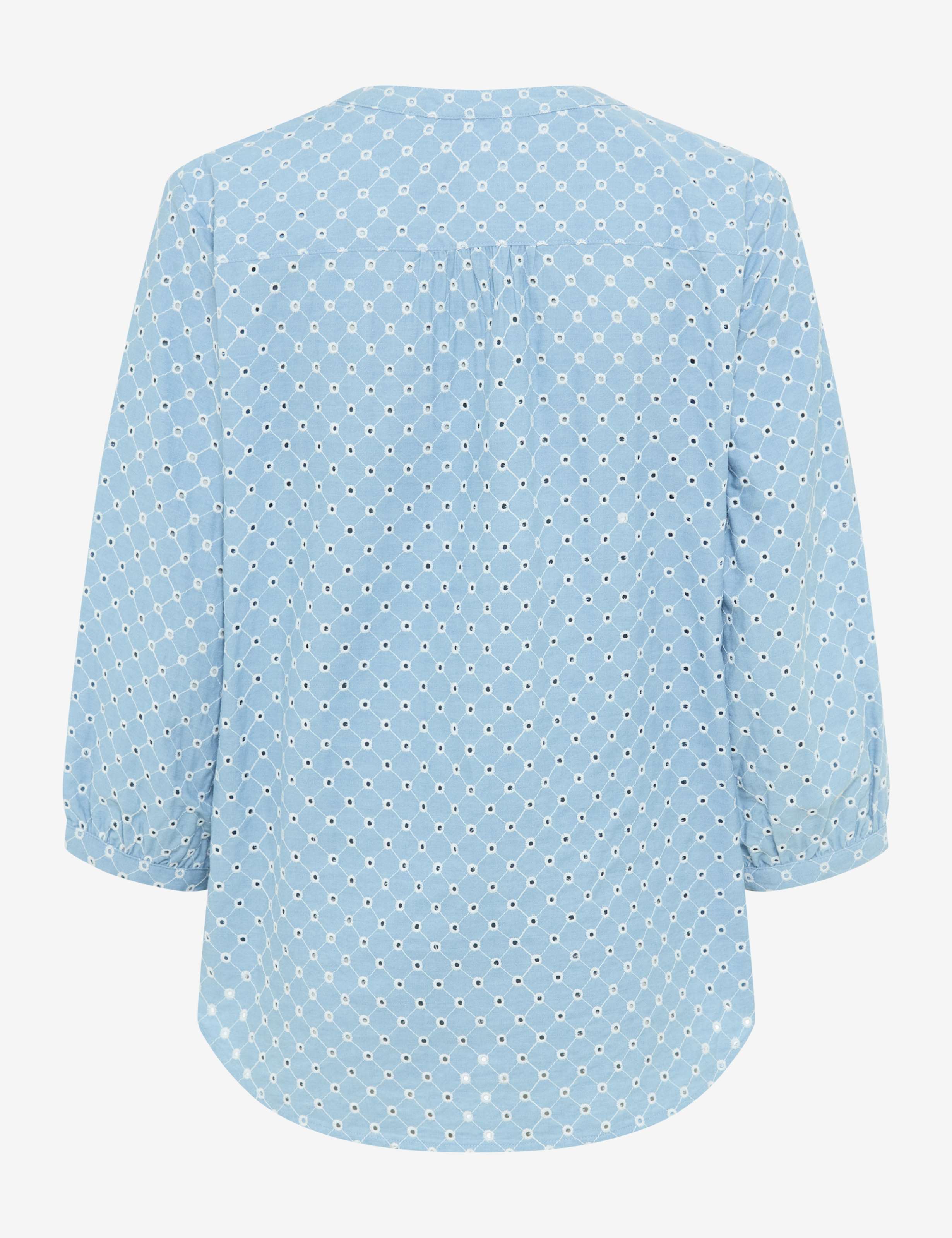 Brax Damen Blusen Vintage Blue