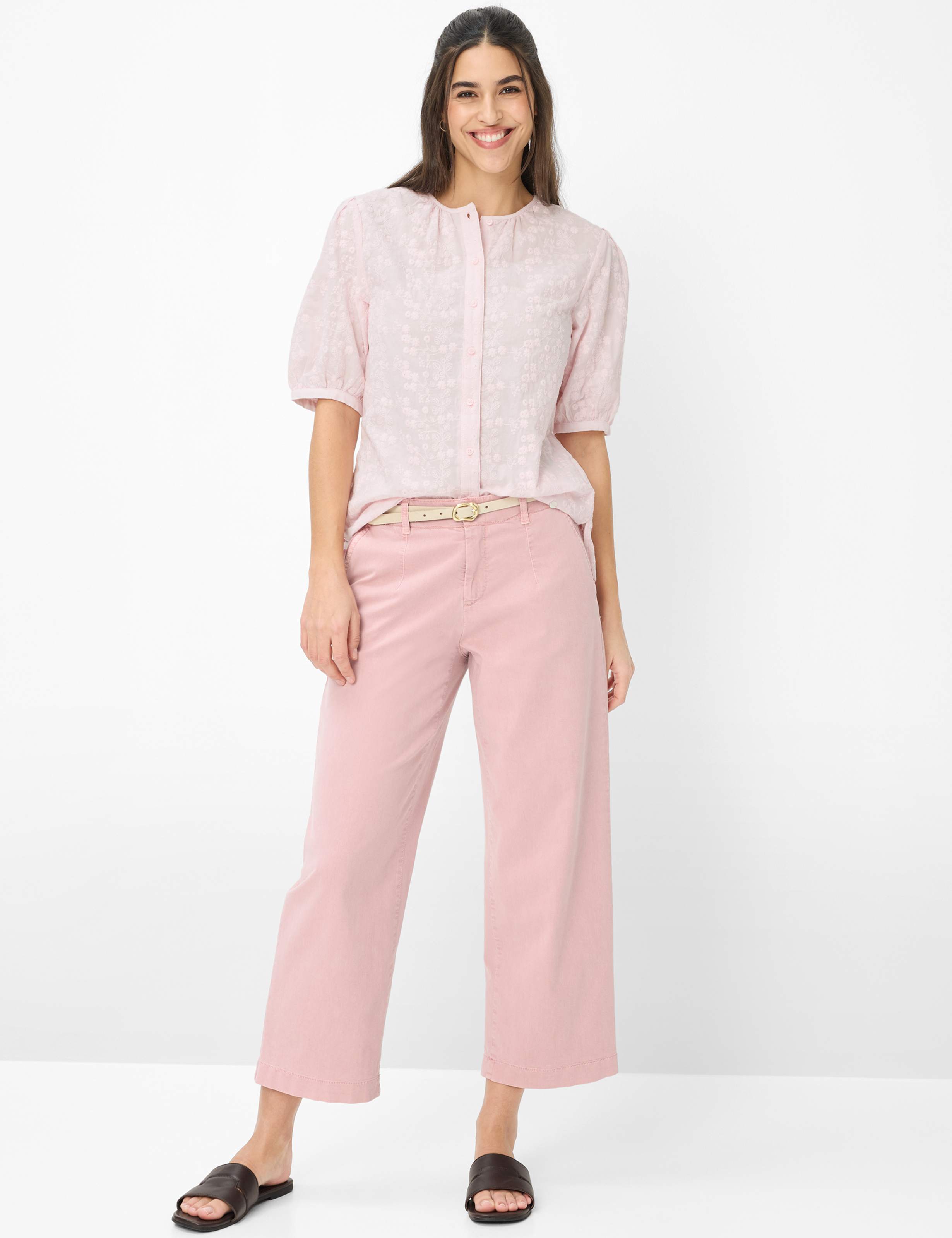 Brax Damen Hosen Dusty Rose