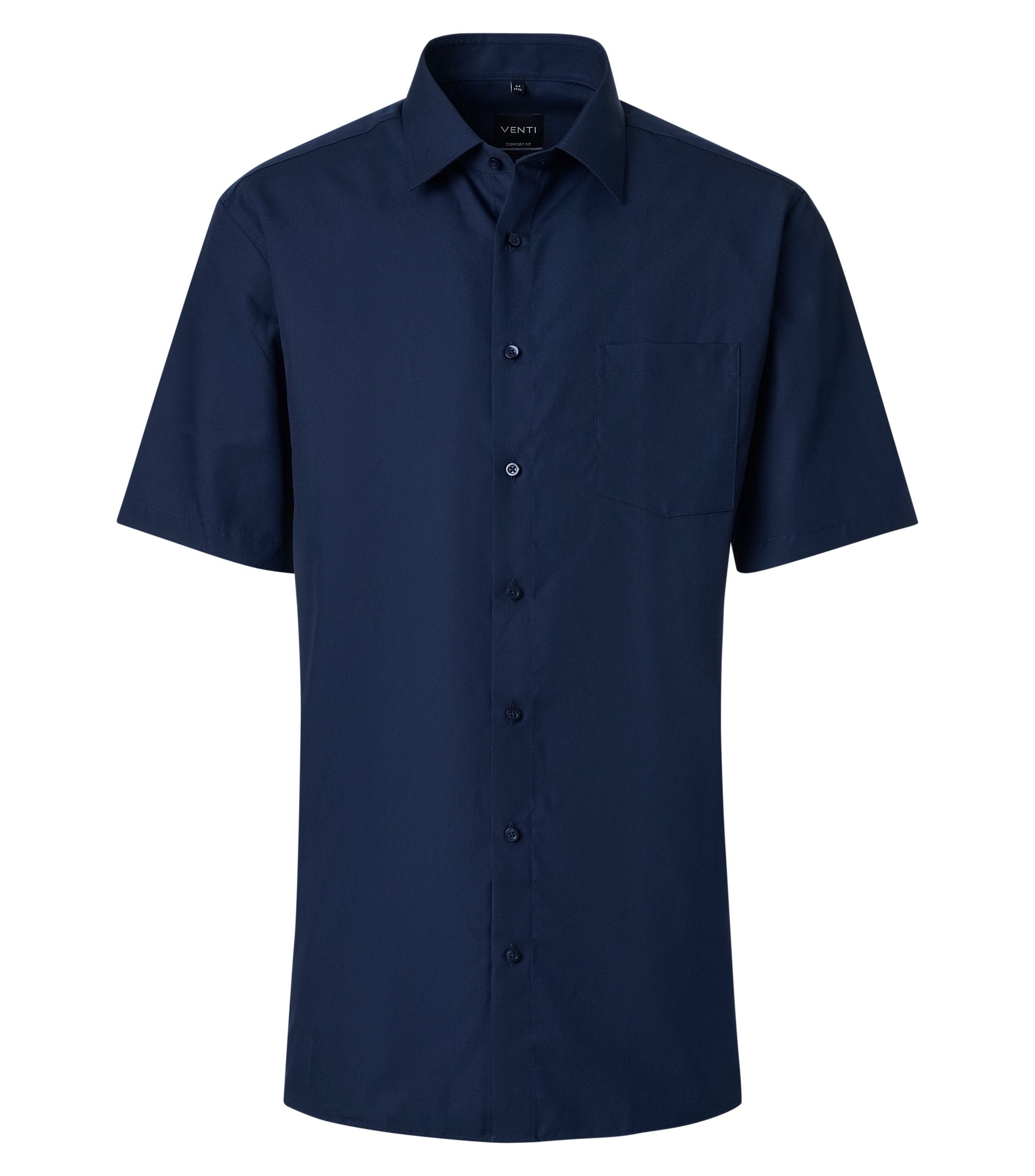 Venti Herren Hemden kurz Blau