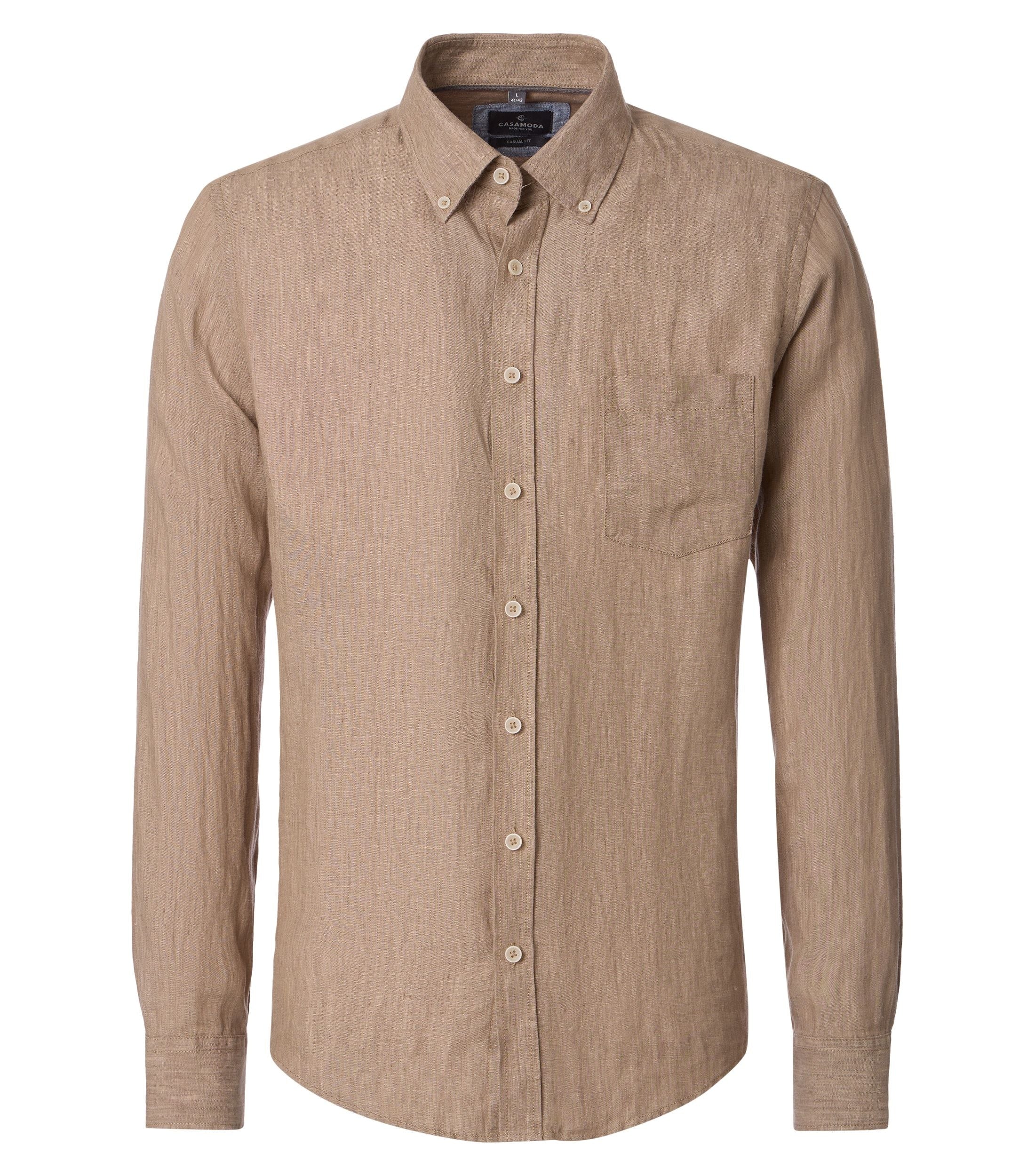 Casa Moda Herren Hemden Beige