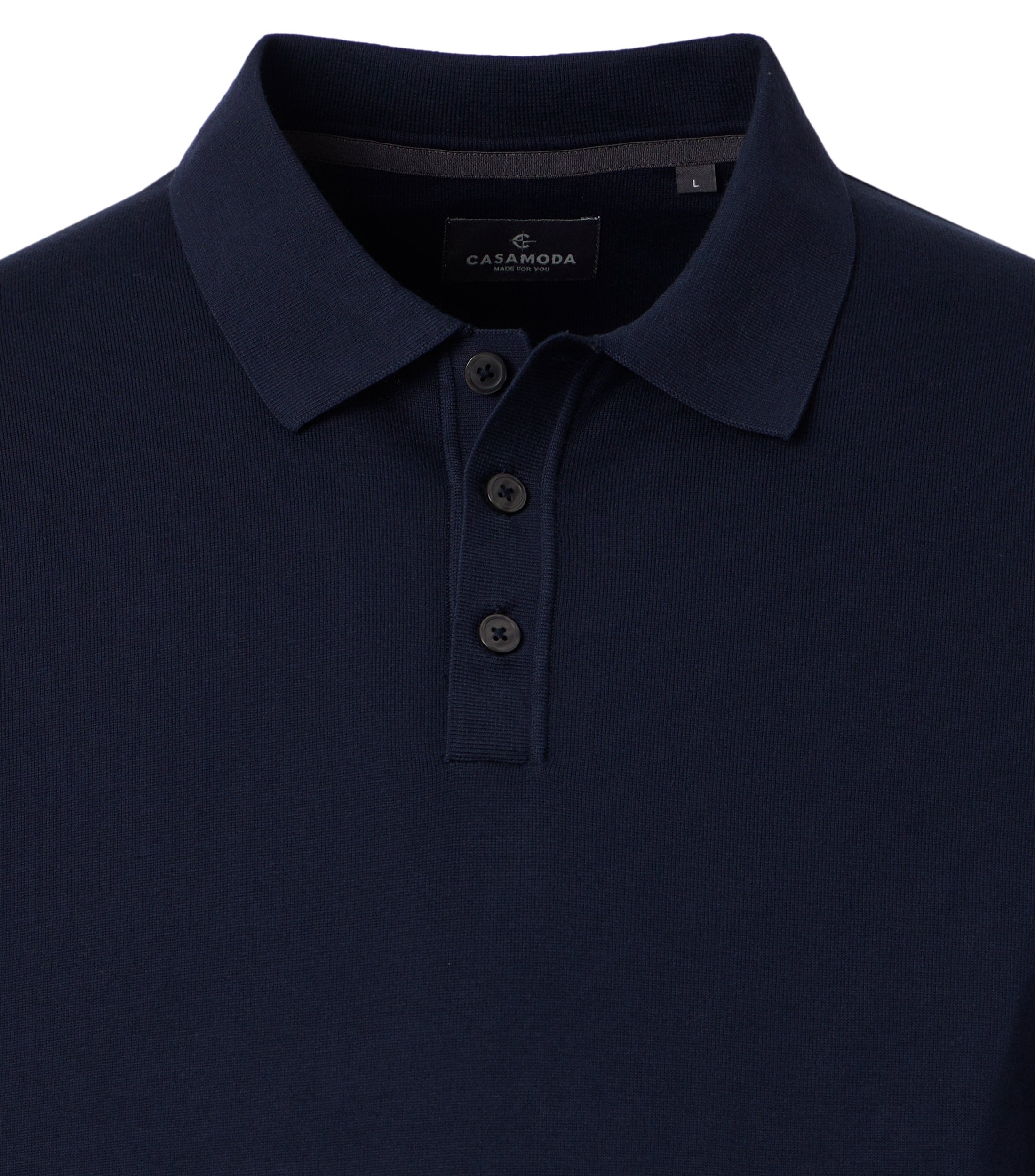 Casa Moda Herren Polo-Shirts Blau