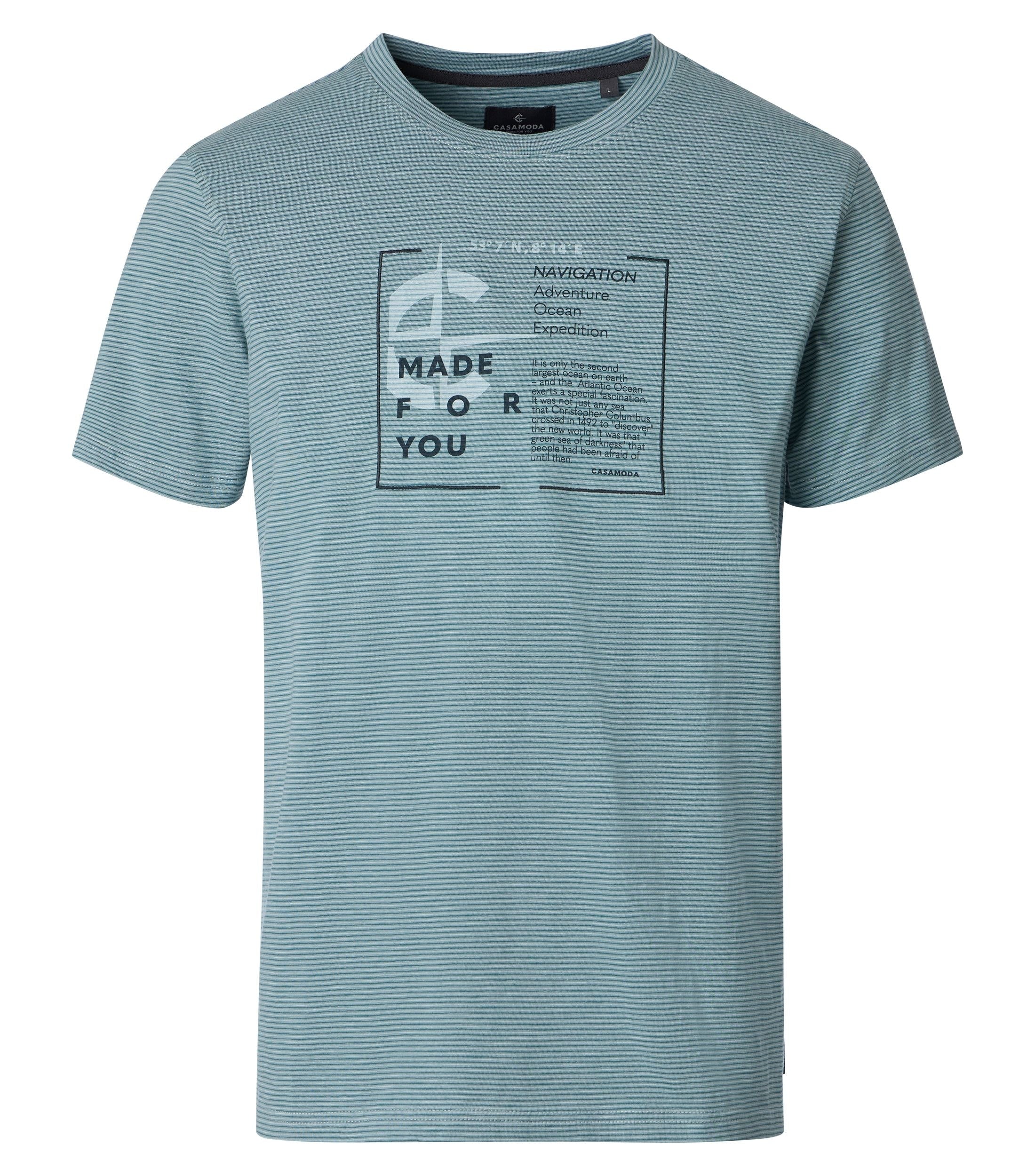 Casa Moda Herren T-Shirts kurz Tuerkis
