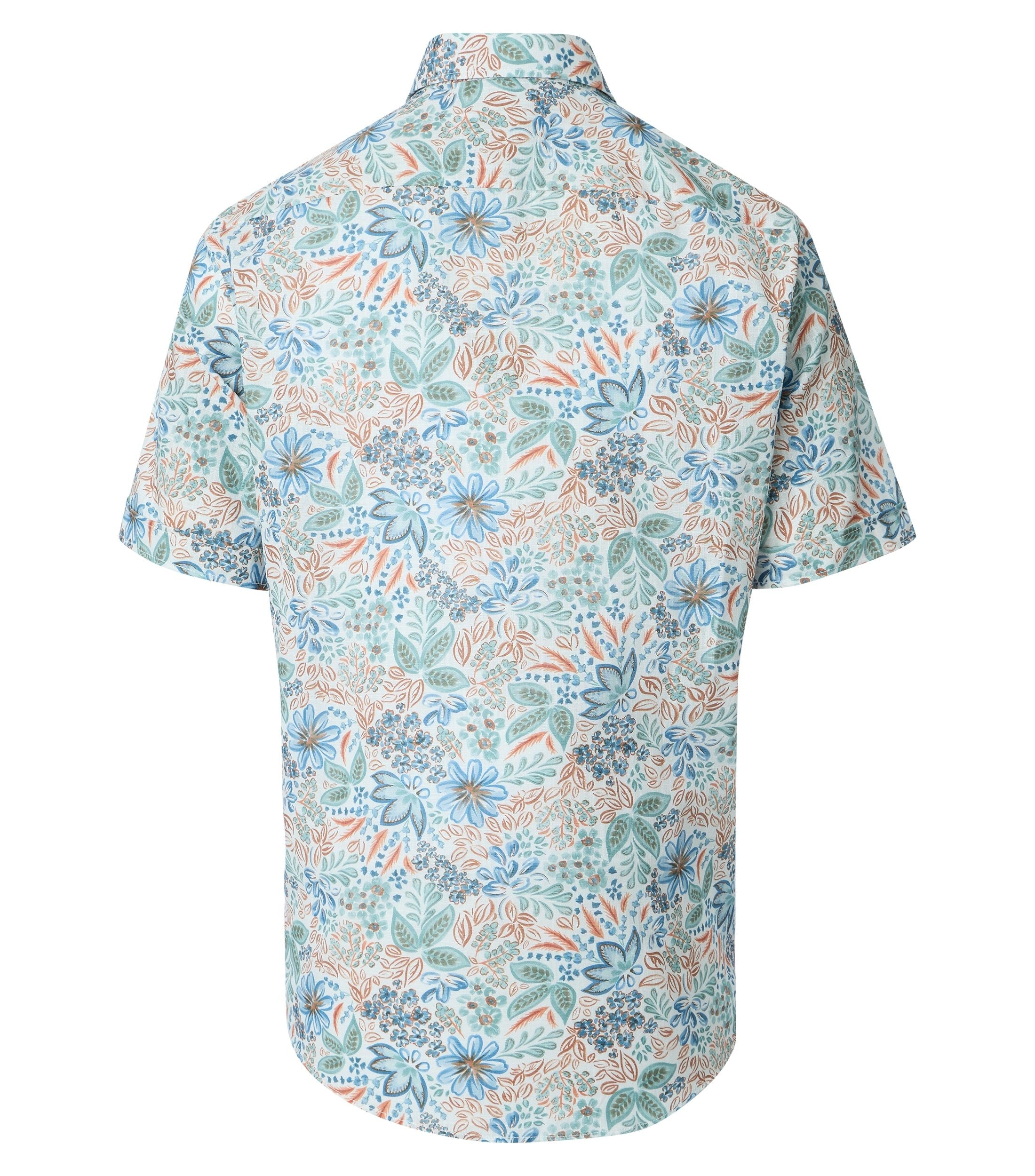 Casa Moda Herren Hemden kurz Tuerkis