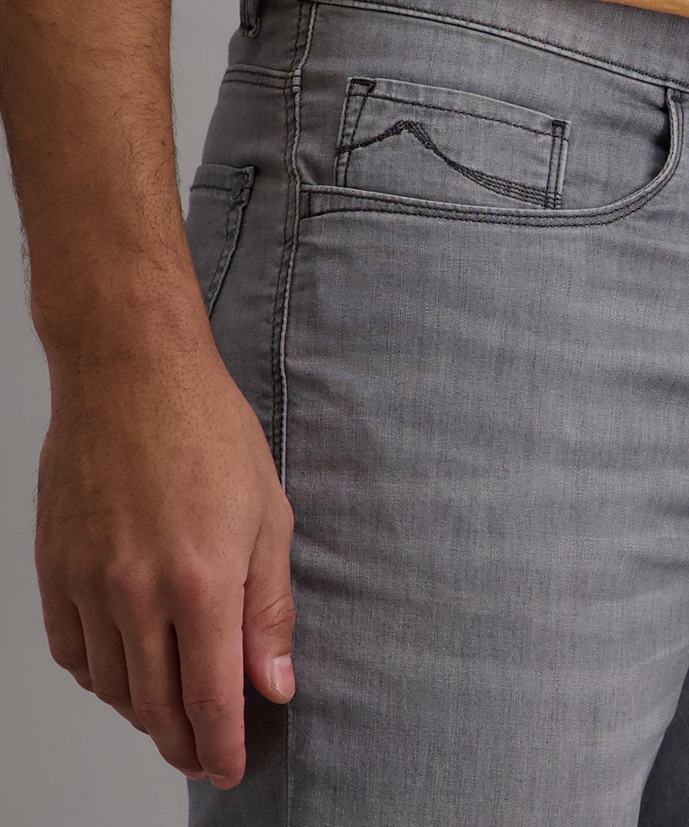 Pioneer Herren Jeans Grey Used