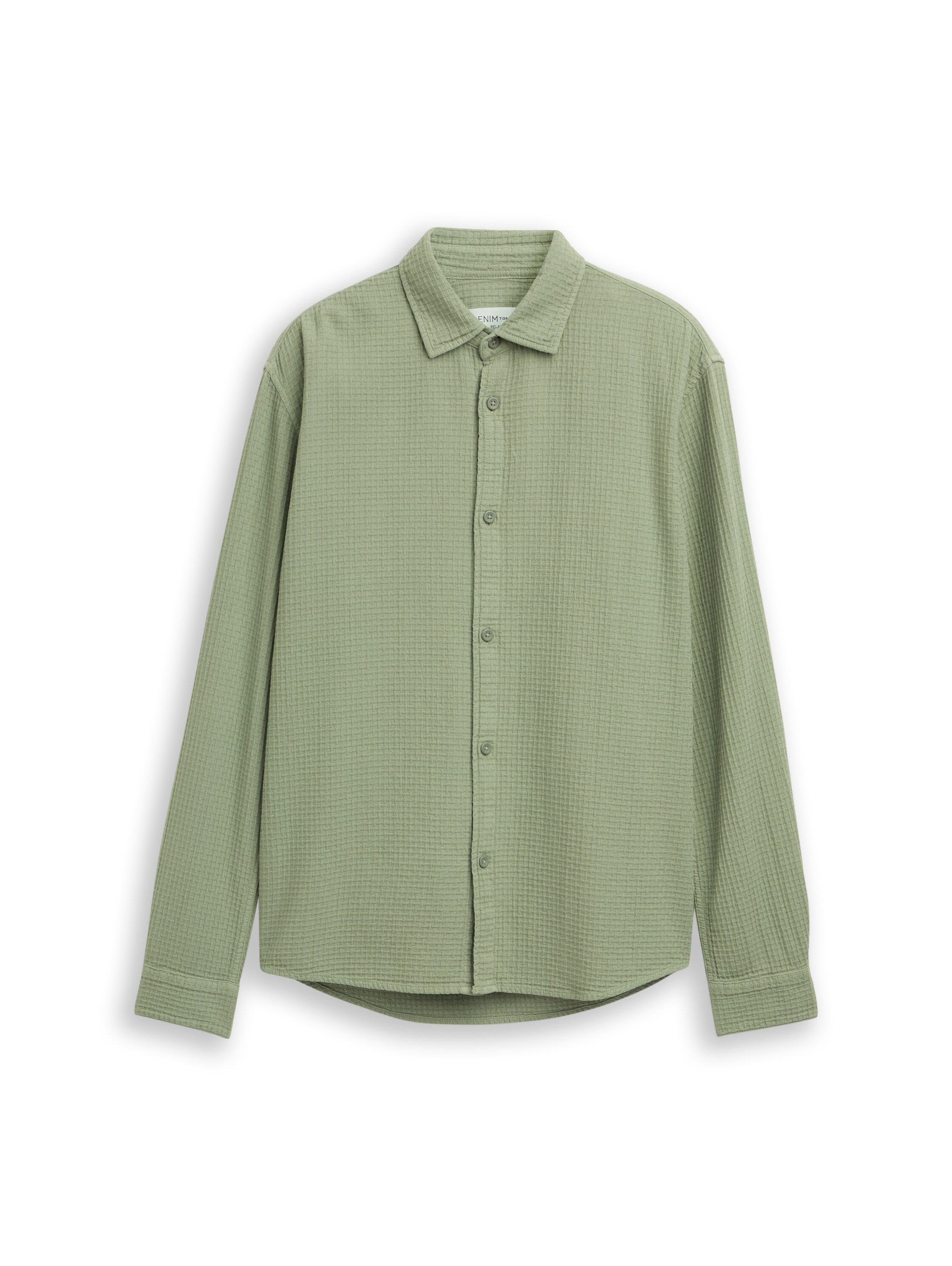 Tom Tailor denim Herren Hemden lang Sea Spray