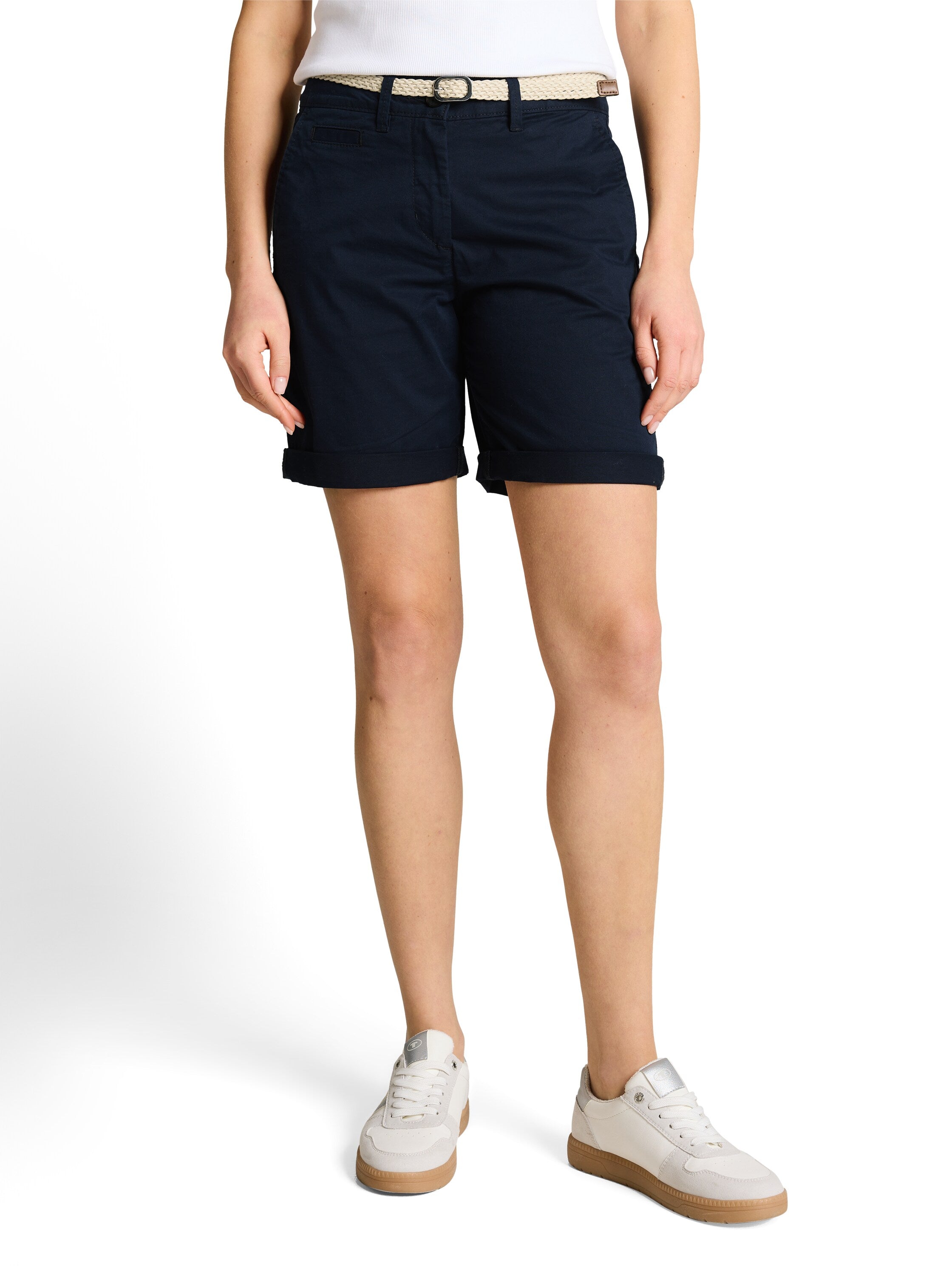 Tom Tailor Damen Shorts Sky Captain Blu