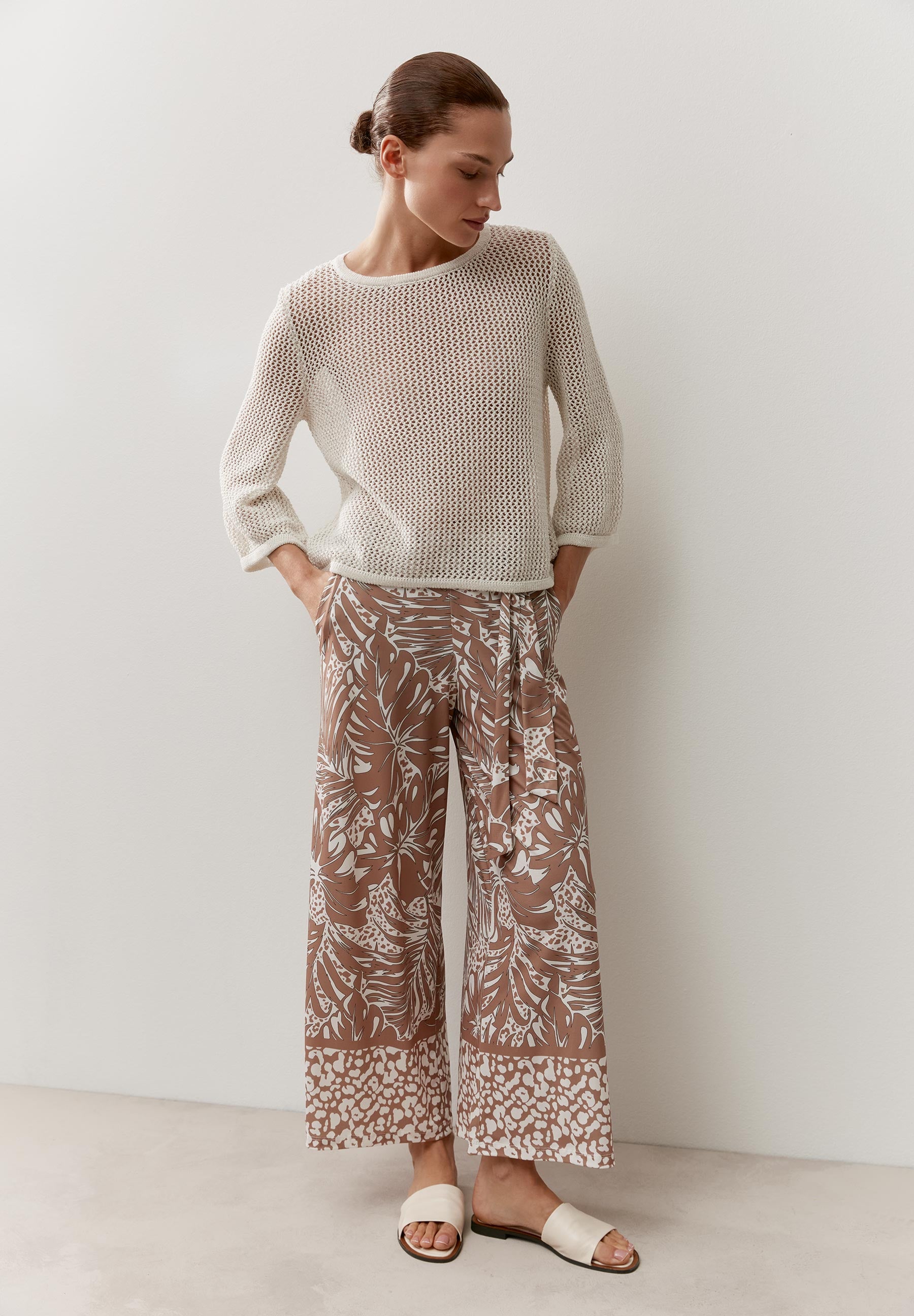 More & More Damen Pullover Soft Vanil