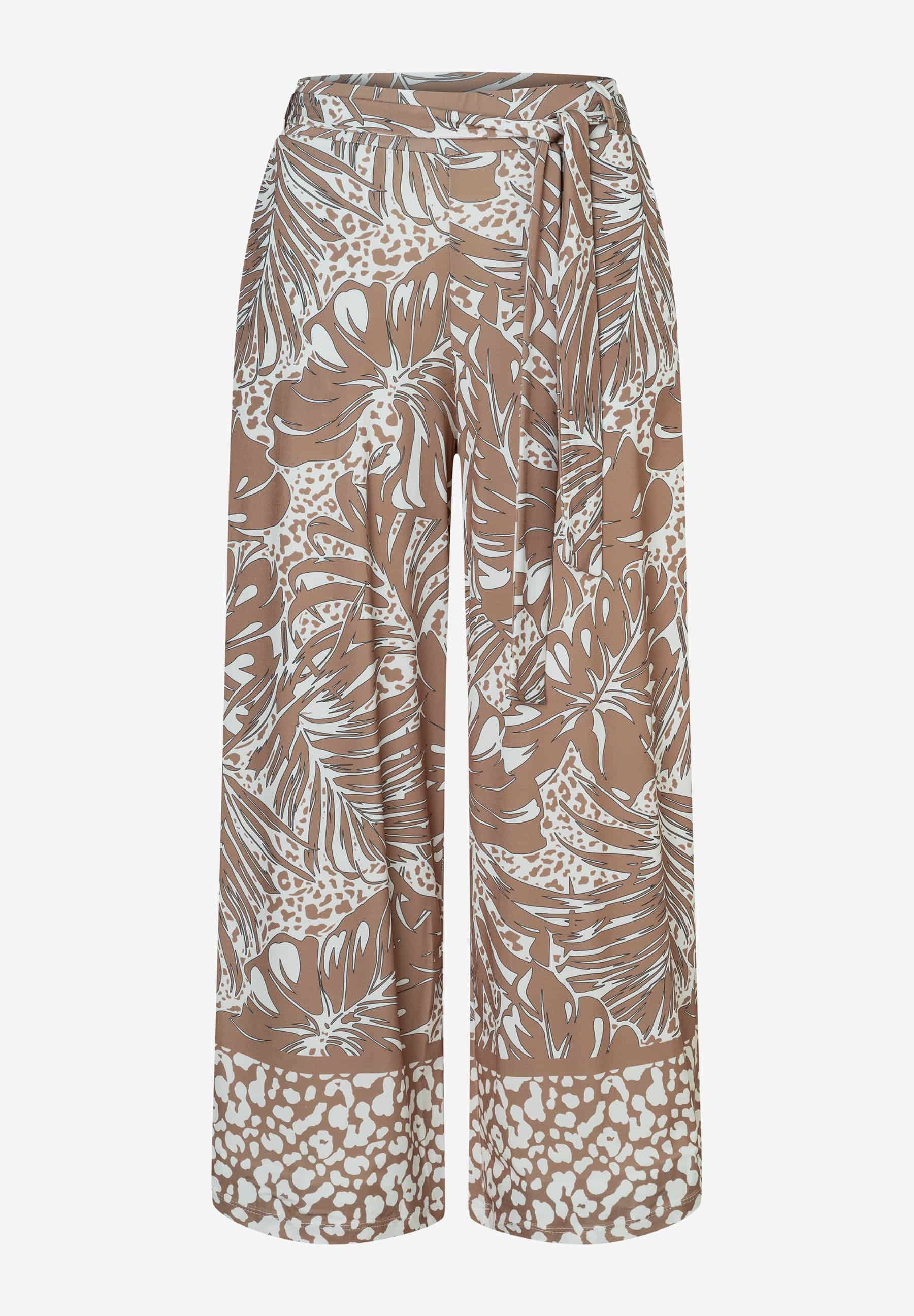 More & More Damen Hosen Twotone Le