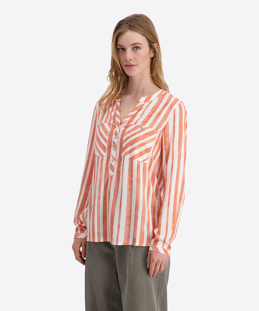 Timezone Damen Blusen Papaya St