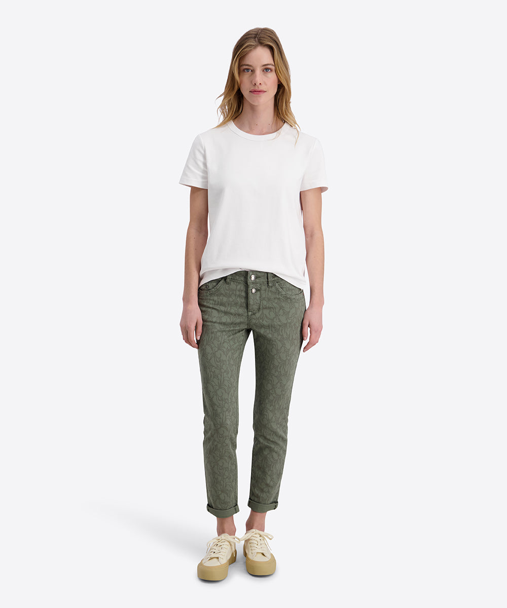 Timezone Damen Hosen Olive Ove