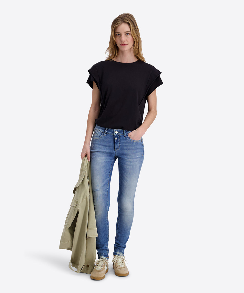 Timezone Damen Jeans Groovy Bl
