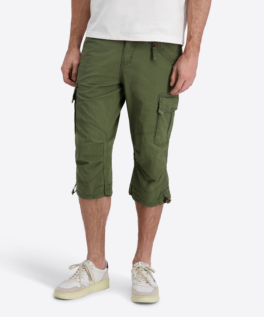 Timezone Herren Shorts Grey Oliv
