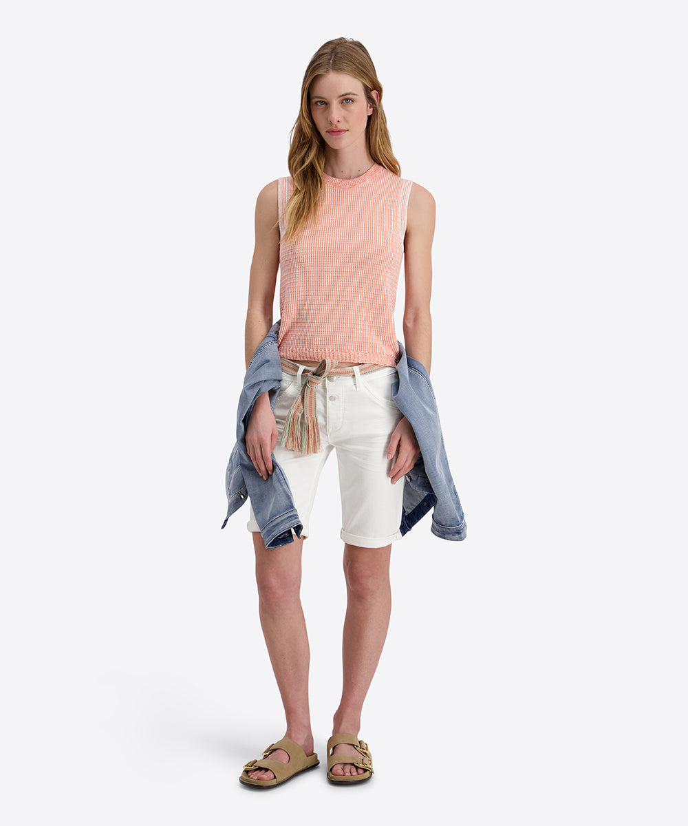Timezone Damen Shorts Pure Whit