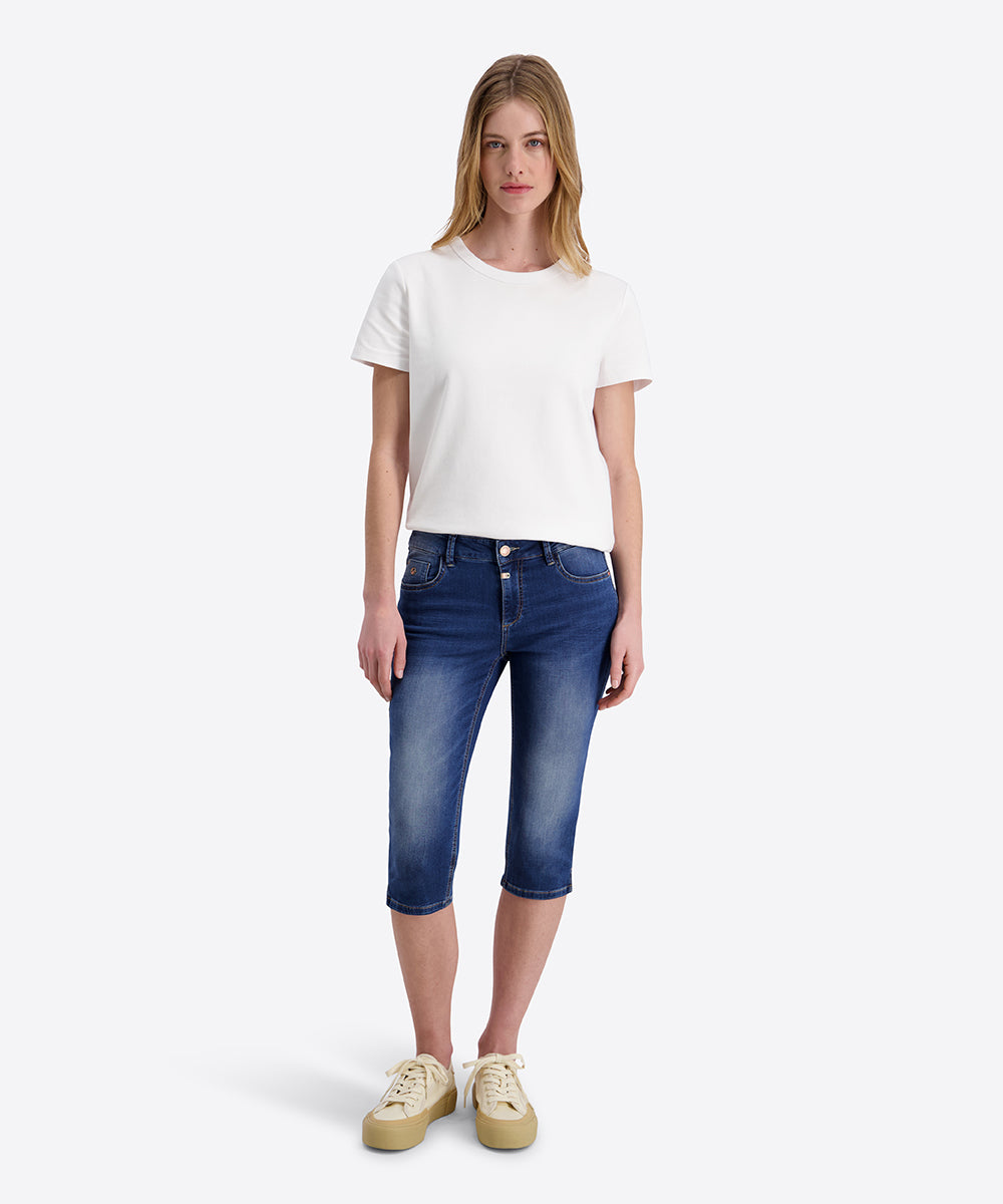 Timezone Damen Shorts Brisk Blu