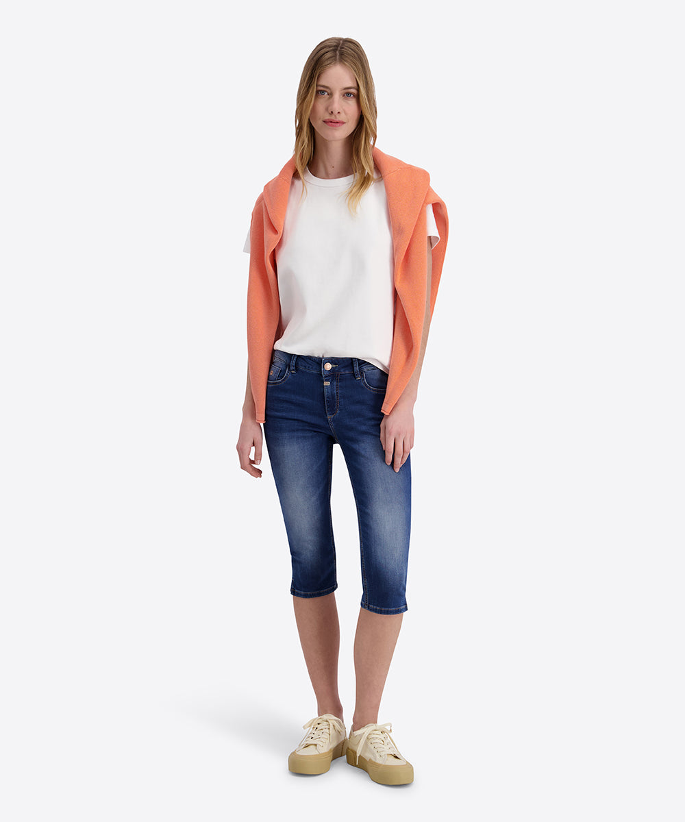 Timezone Damen Shorts Brisk Blu