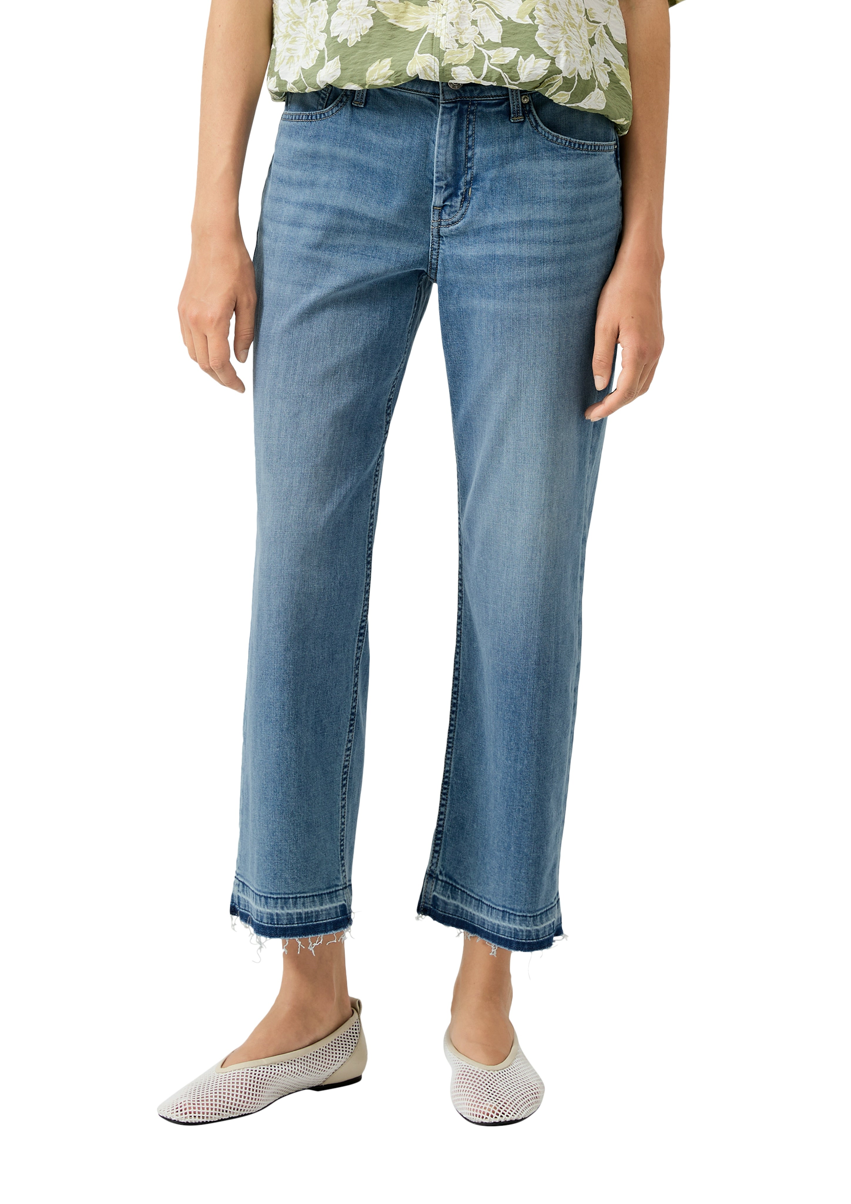 S. Oliver red Damen Jeans Blue