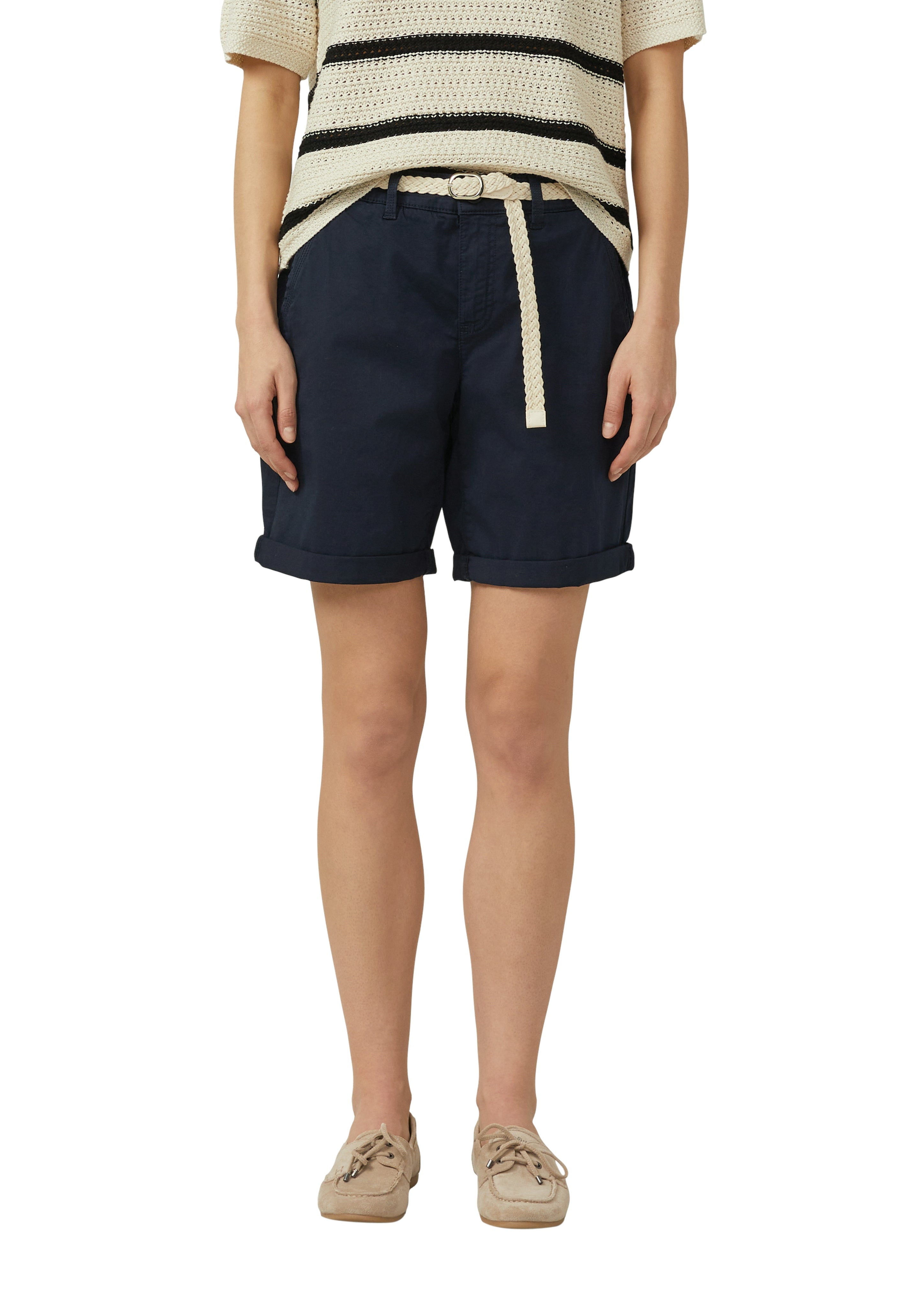 S. Oliver red Damen Shorts Blue