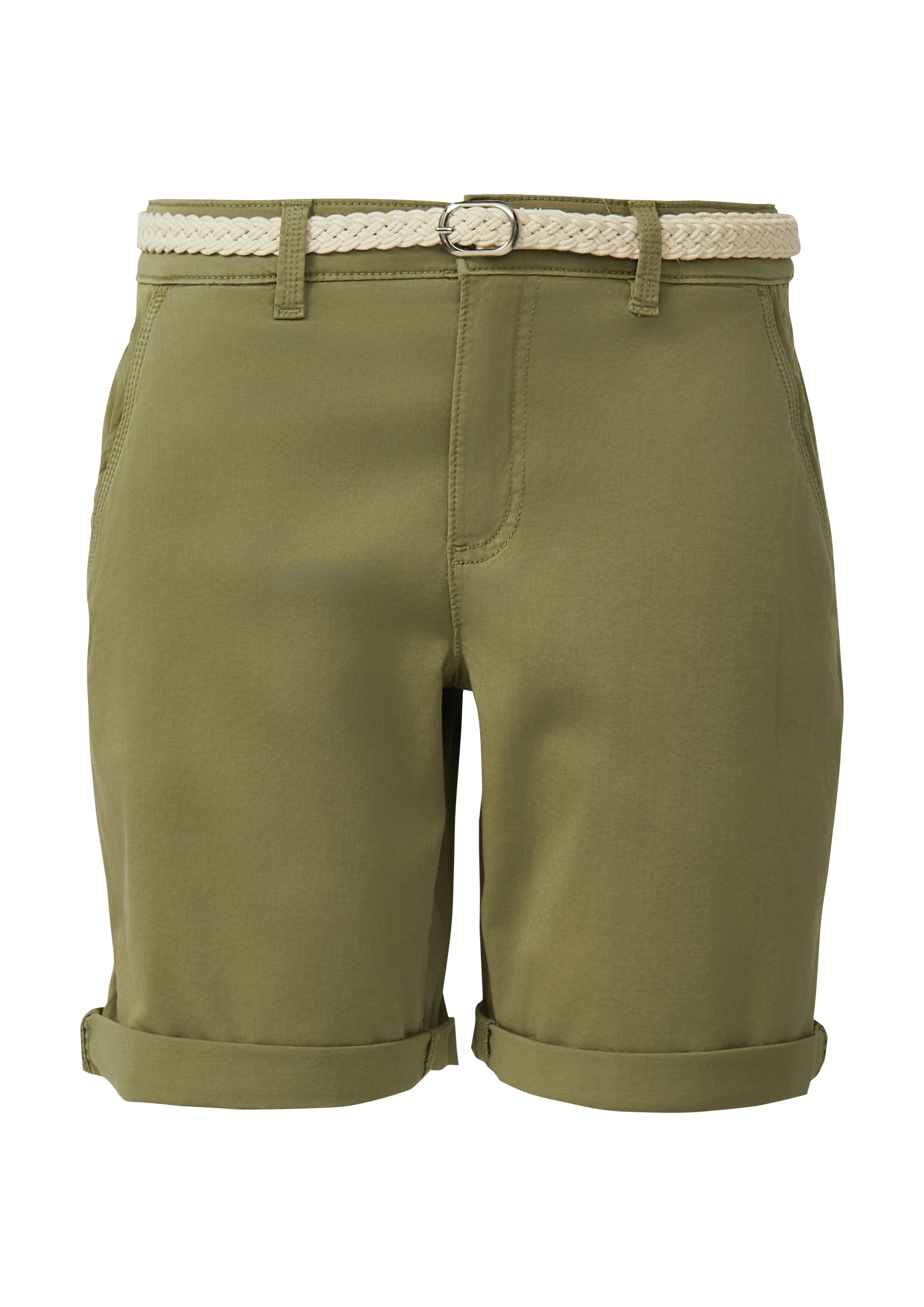 S. Oliver red Damen Shorts Green