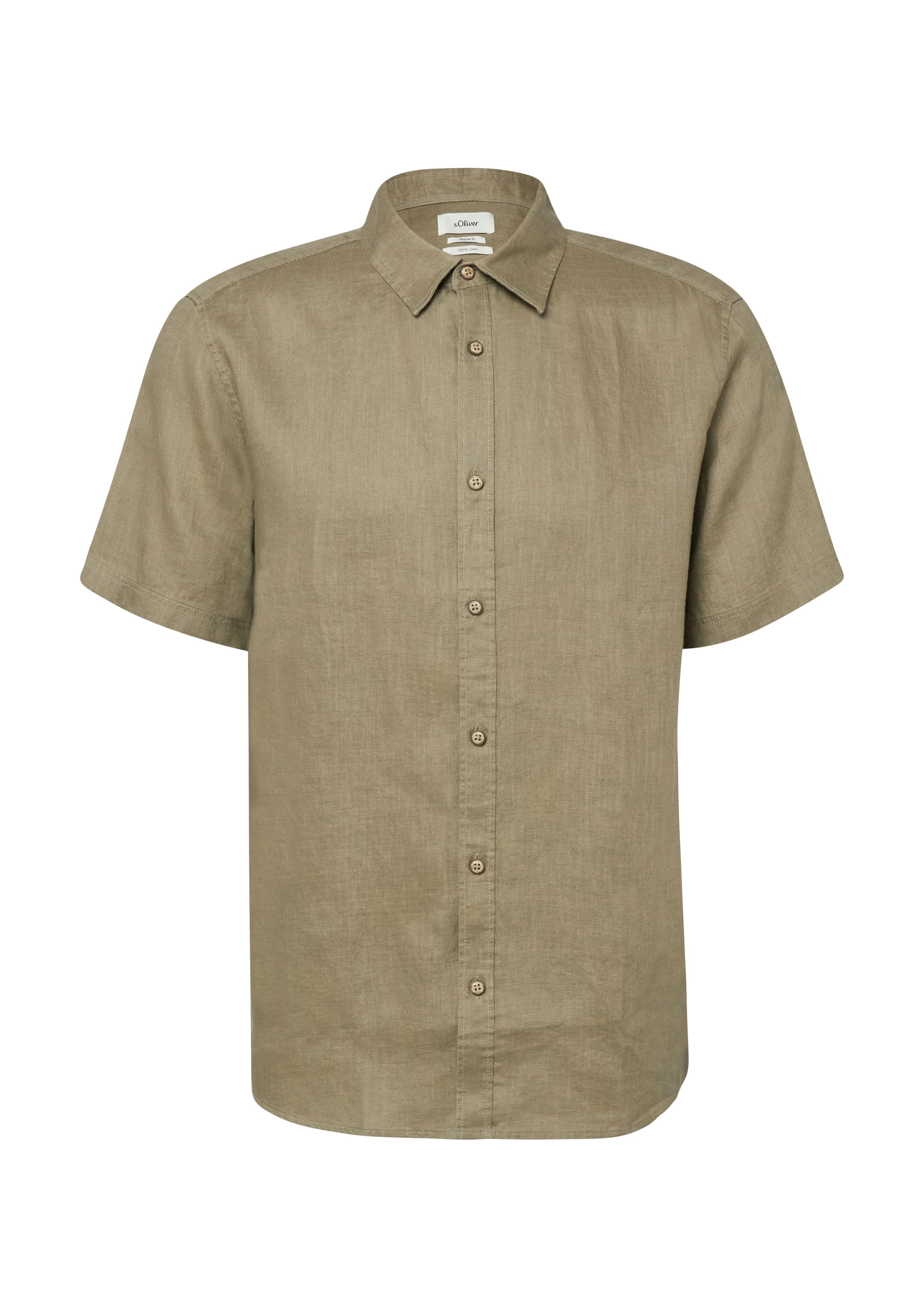 S. Oliver red Herren Hemden kurz Green