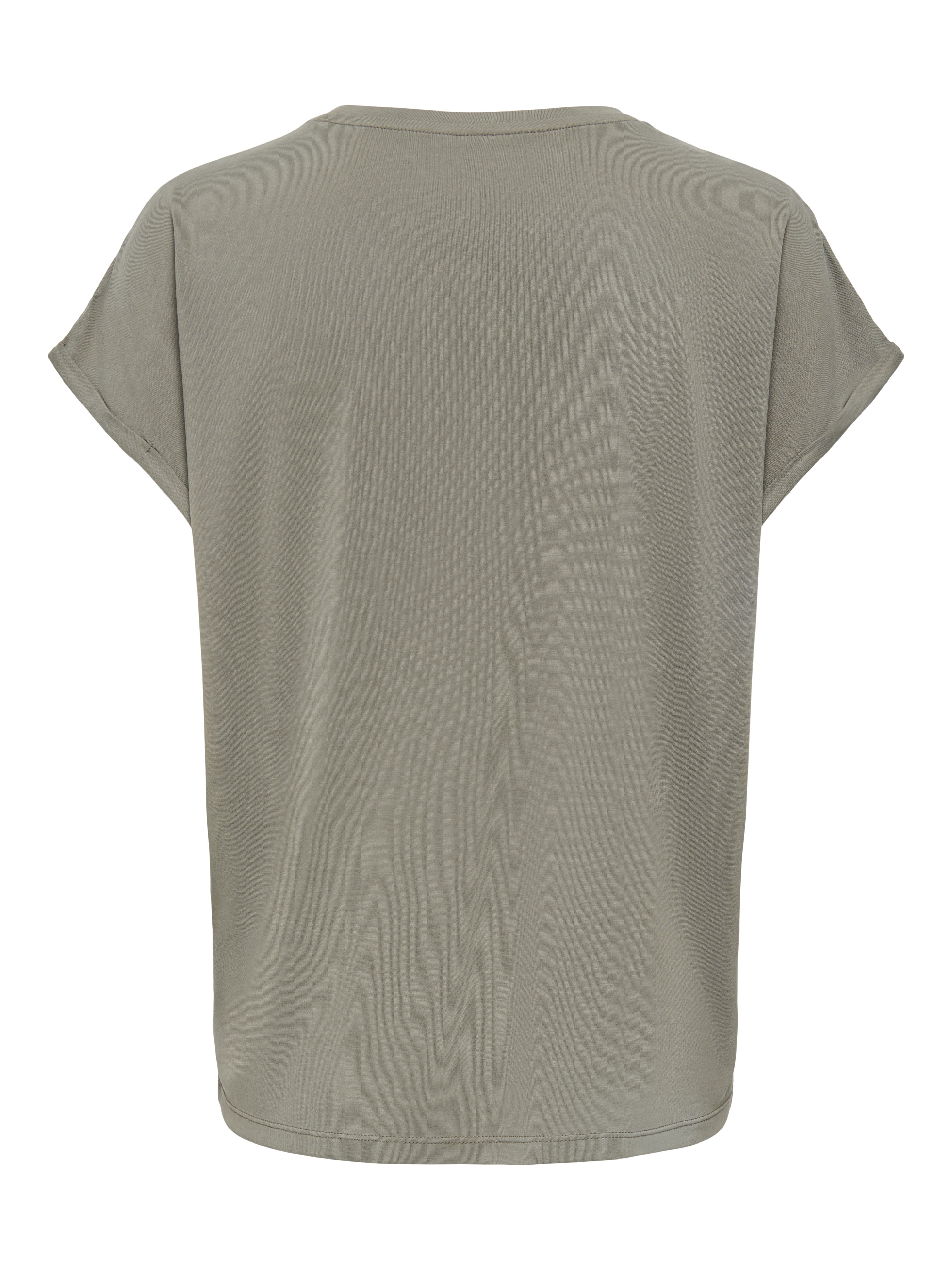 Only Damen T-Shirts Smokey Olive/Dr