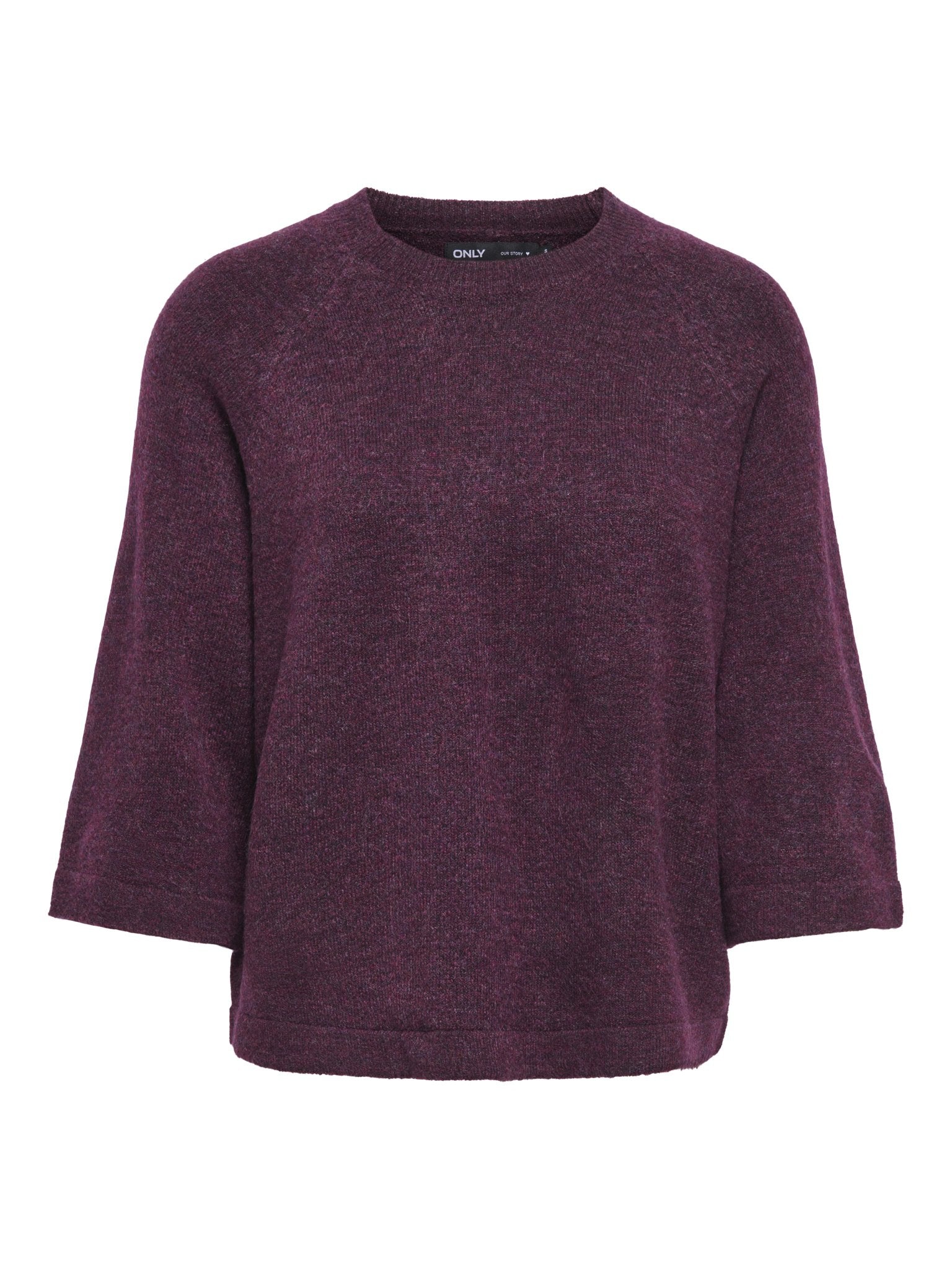 only Damen Pullover Mauve Wine/Mela