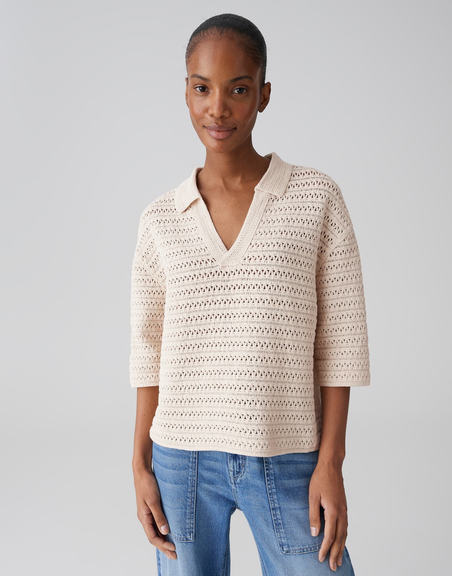 Opus Damen Sweatshirts Natural Glaze