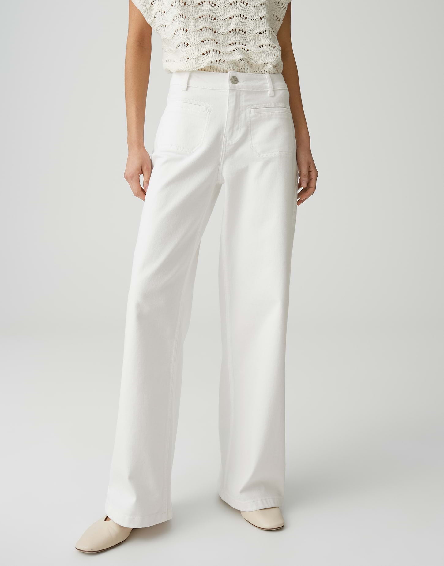 Opus Damen Jeans Milk