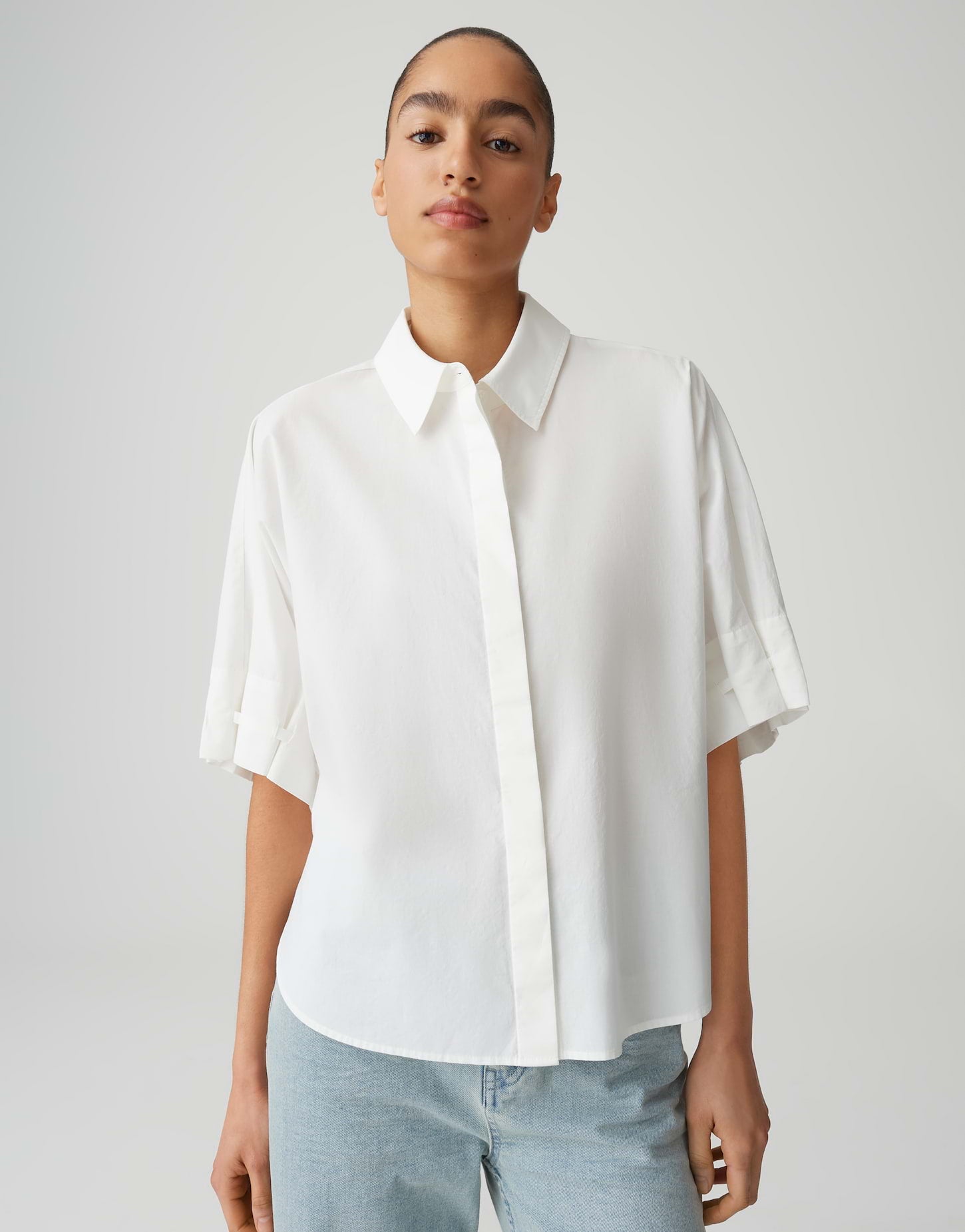 Opus Damen Blusen Milk