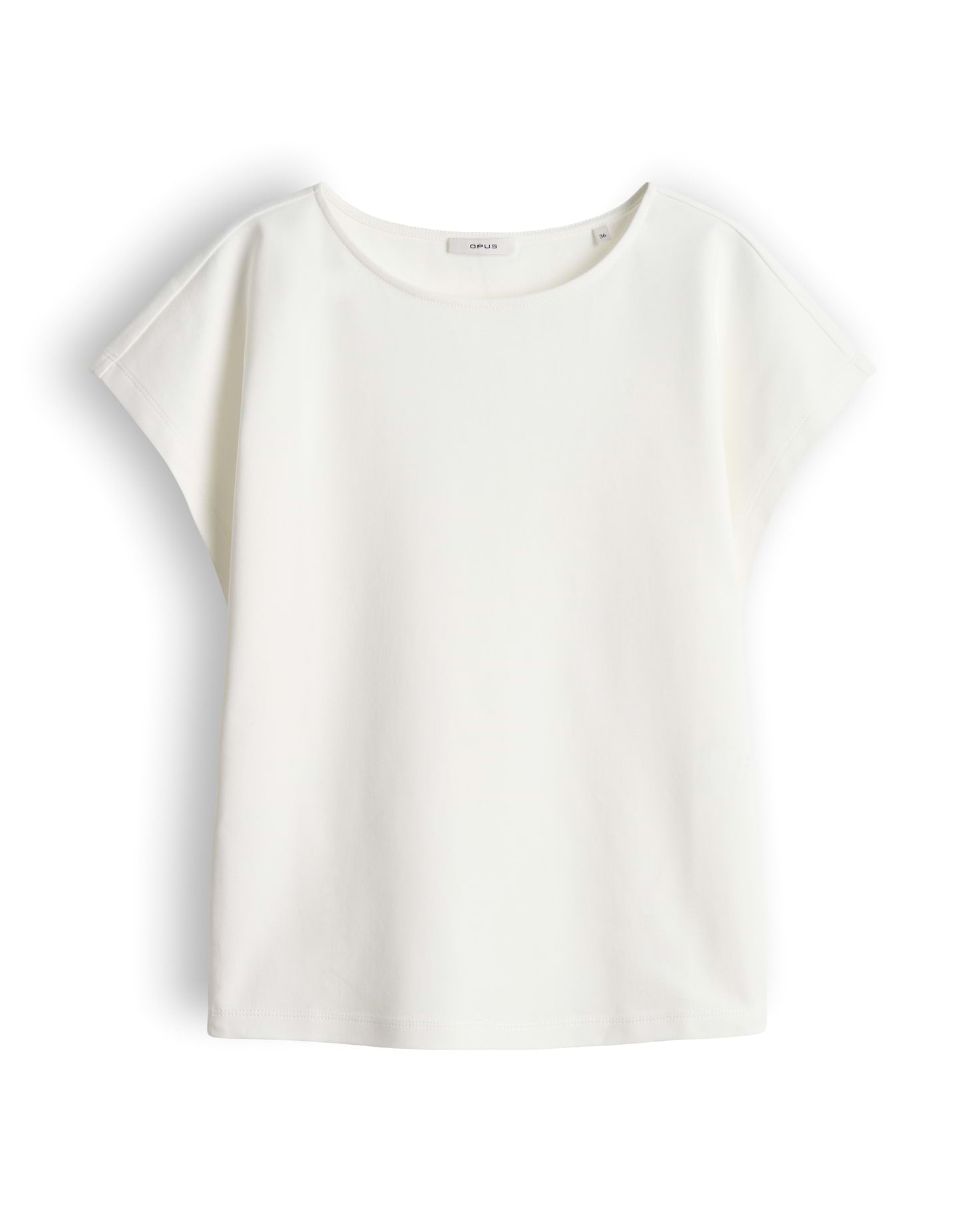 Opus Damen T-Shirts Milk
