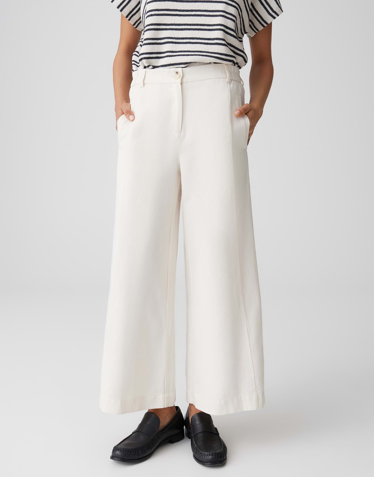 Opus Damen Hosen Light Cotton