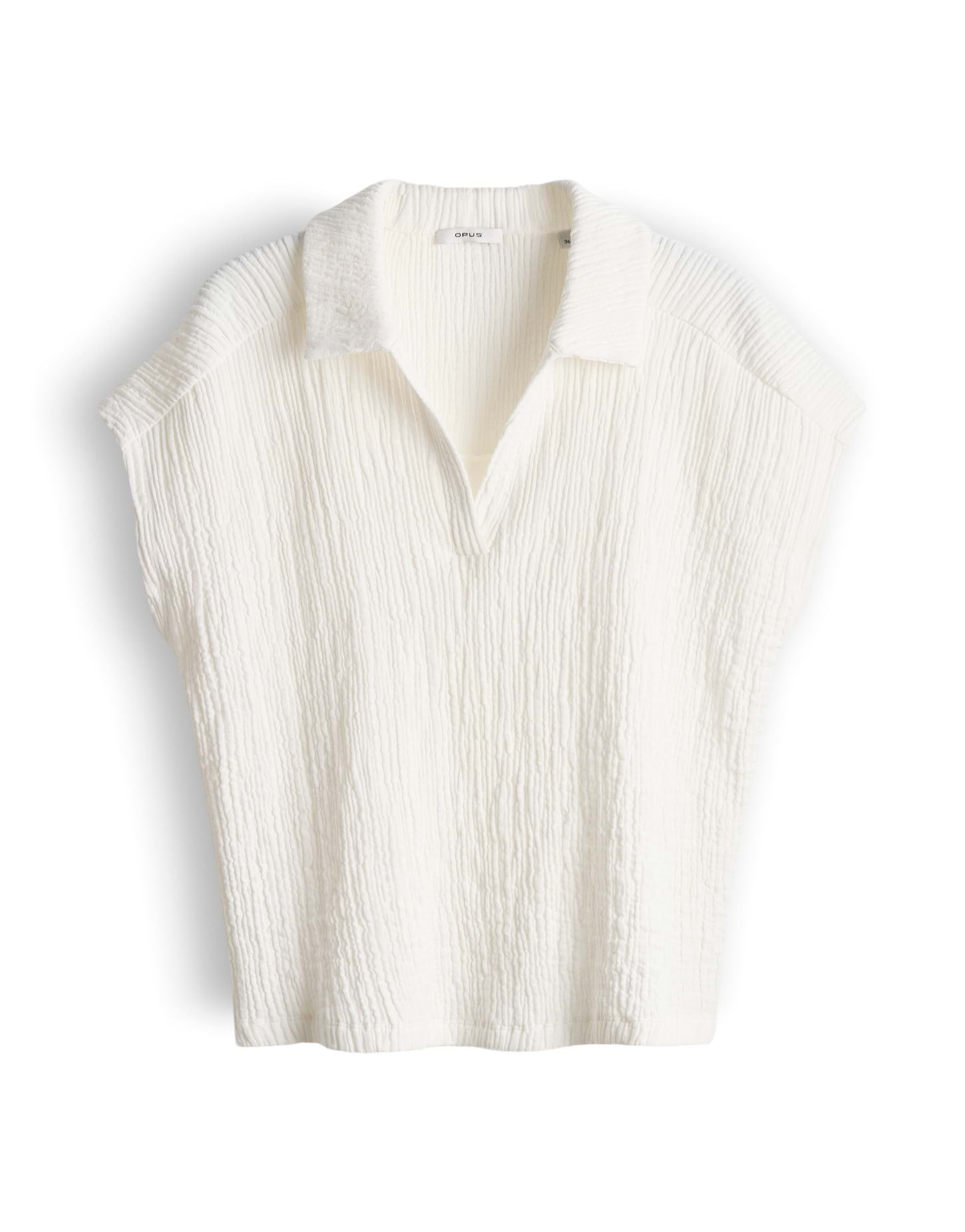 Opus Damen T-Shirts Milk