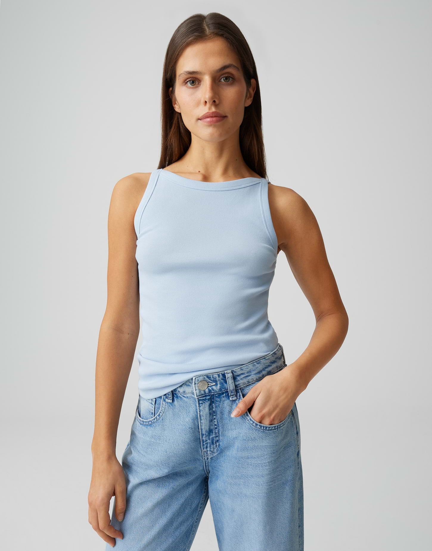 Opus Damen T-Shirts Seasalt