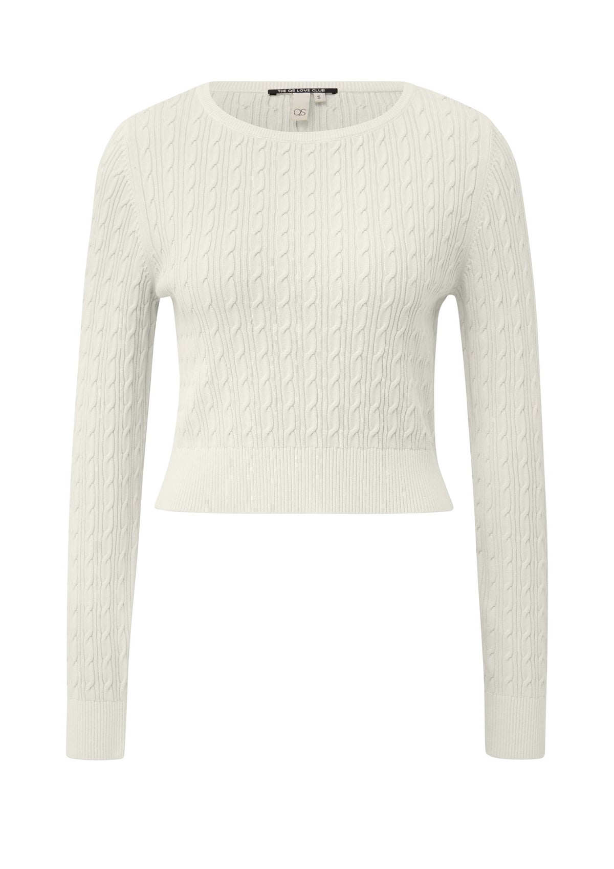 QS by S.Oliver Damen Pullover White