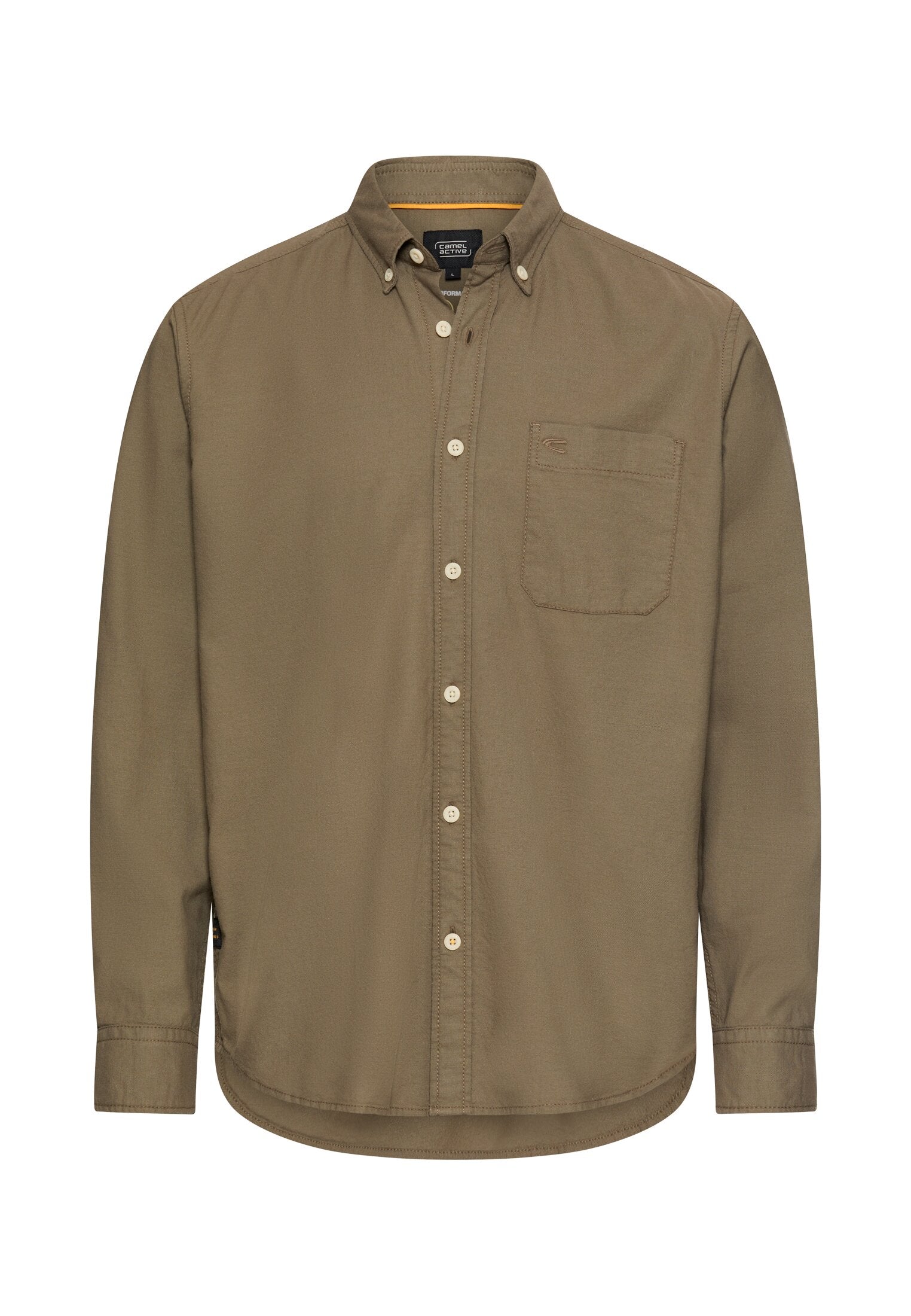 Camel active Herren Hemden Deep Olive