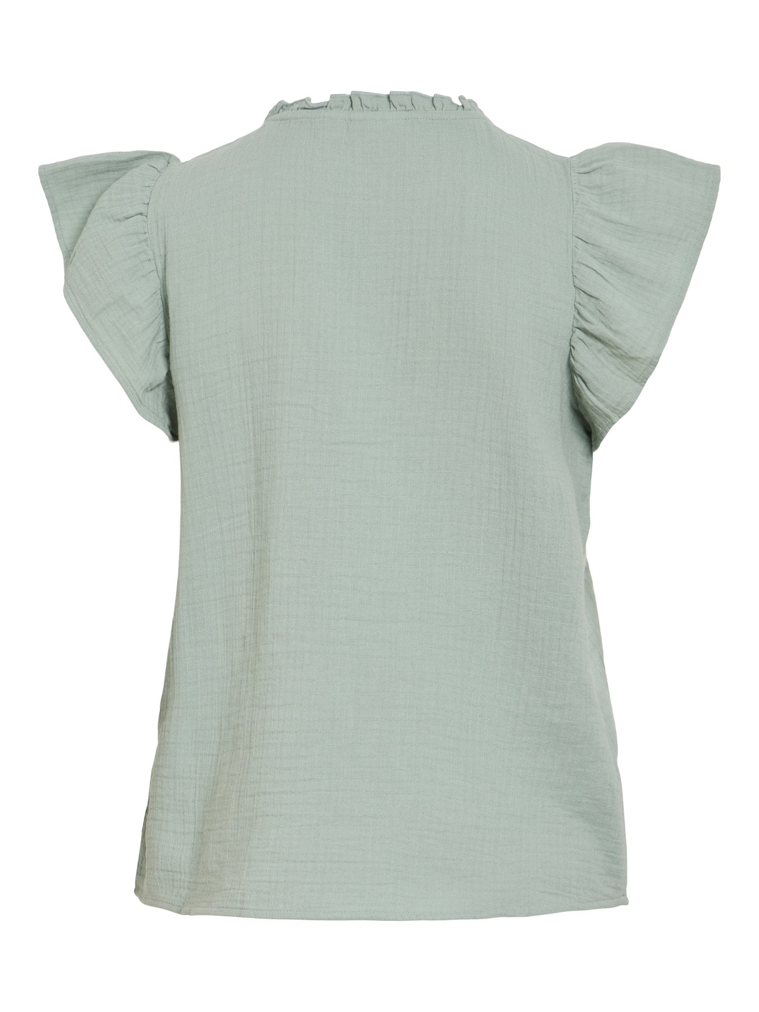 Vila Damen Tops Blue Surf
