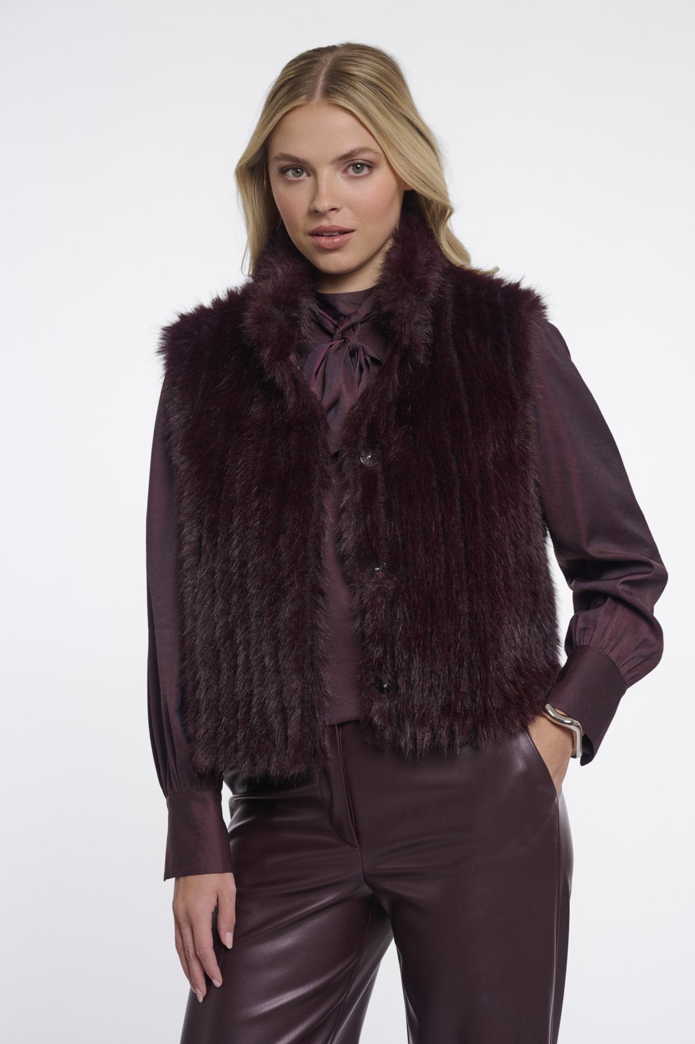 Rino & Pelle Damen Indoorwesten Chocolate