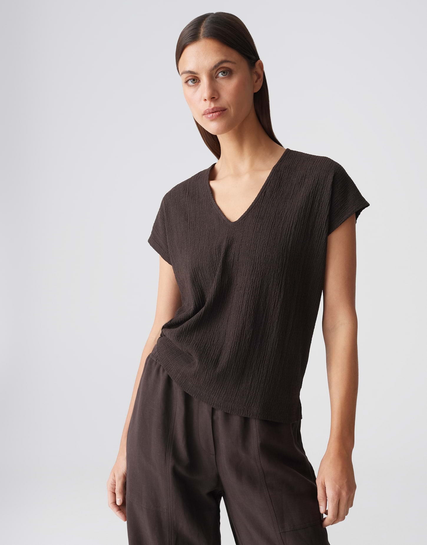 Opus Damen T-Shirts Affogato