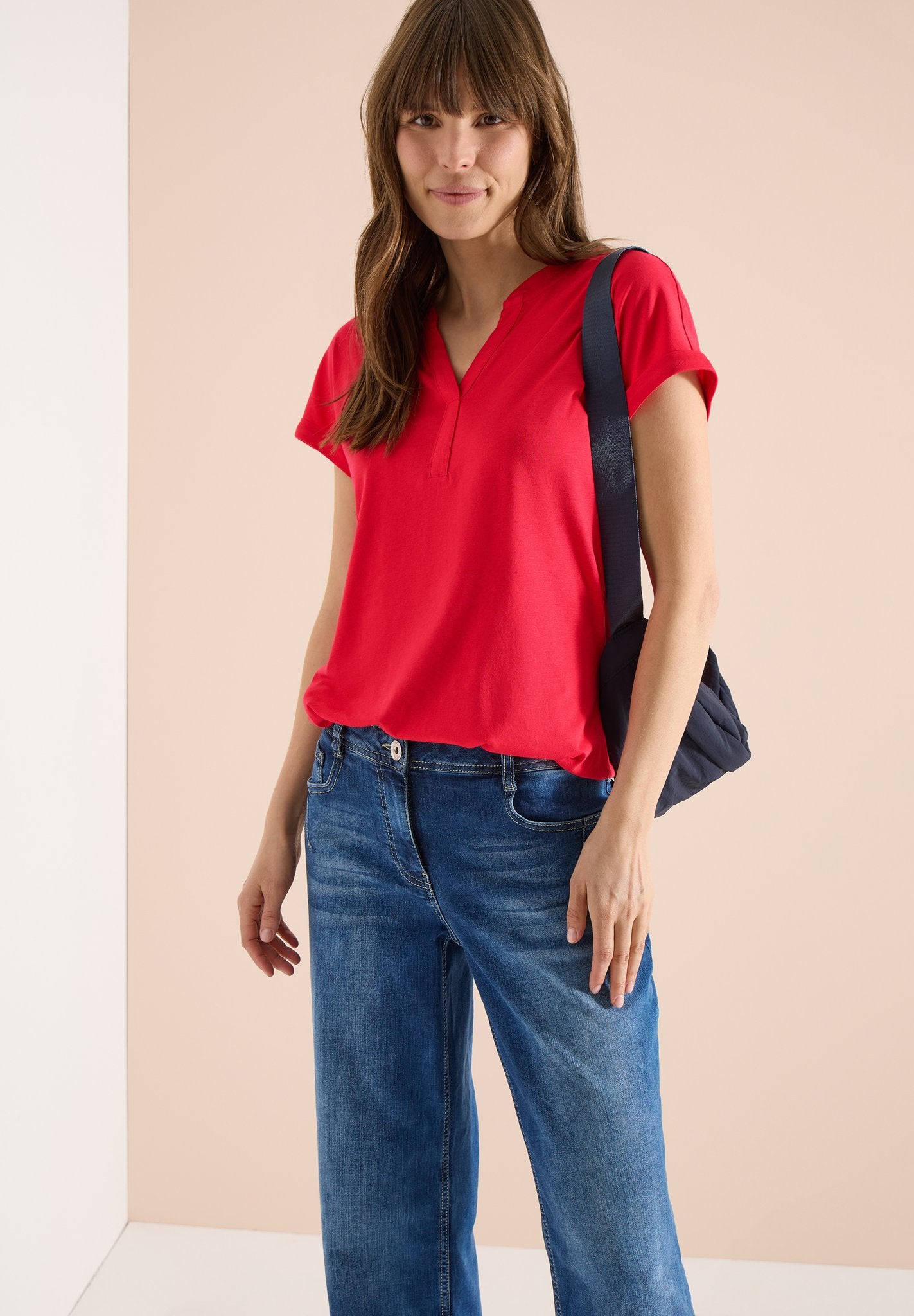 Cecil Damen T-Shirts Glazed Ap