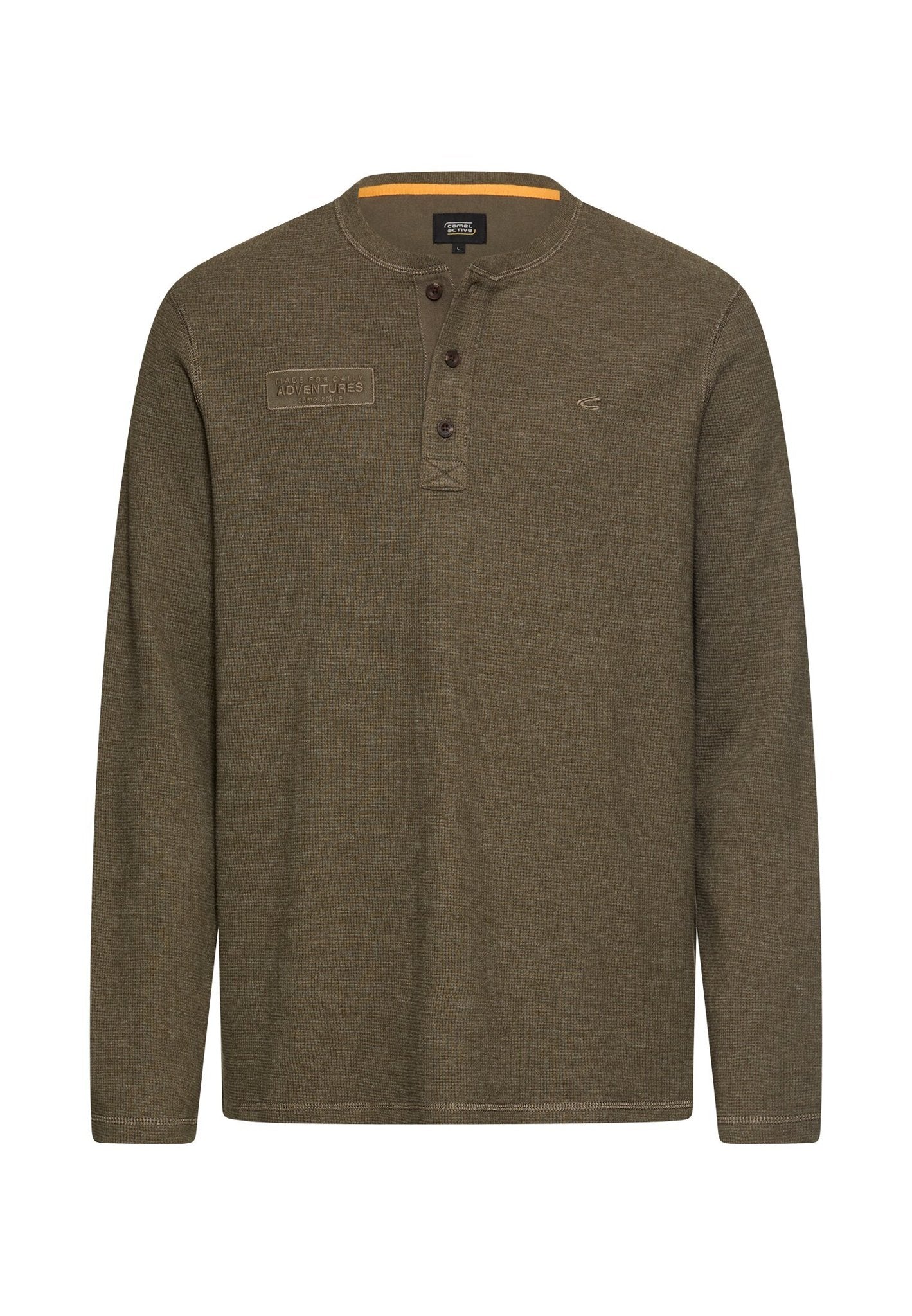 Camel active Herren T-Shirts kurz Dark Olive G