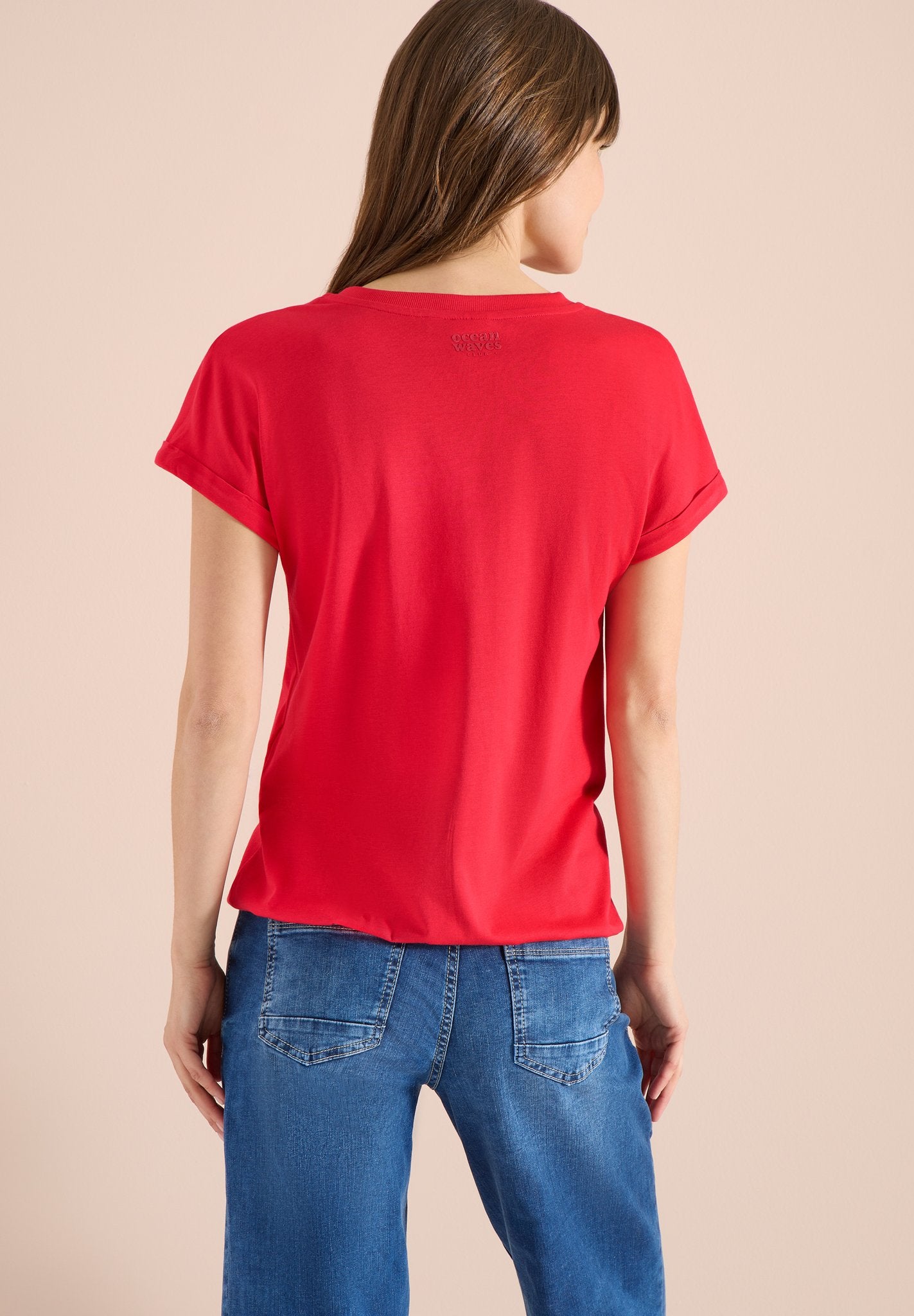 Cecil Damen T-Shirts Glazed Ap