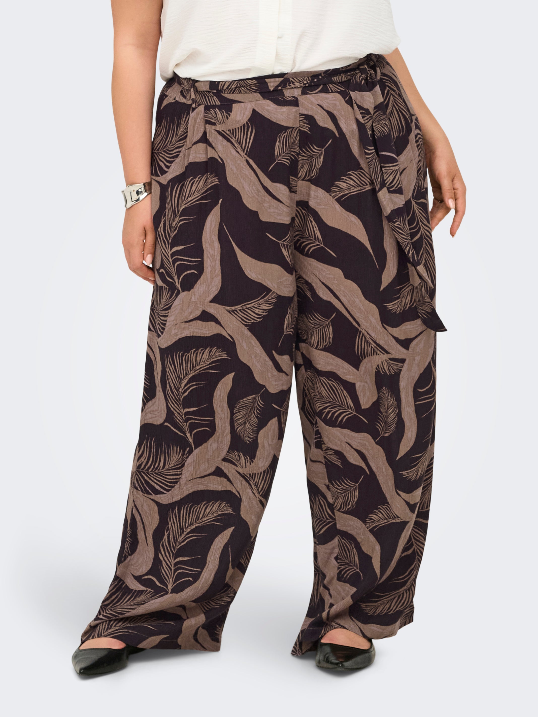 Only Carmakoma Damen Hosen Shopping Bag/Up