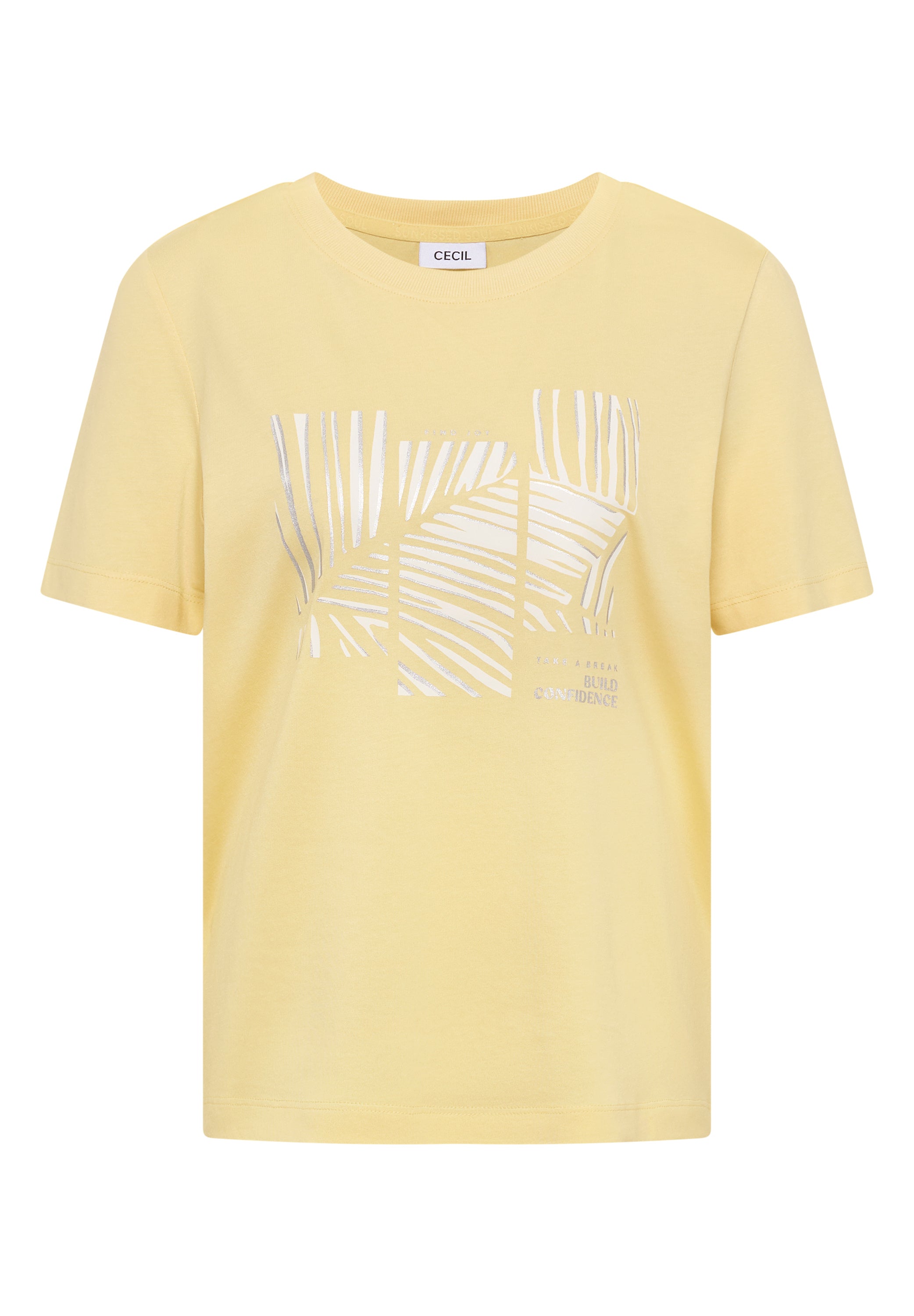 Cecil Damen T-Shirts Buttermil