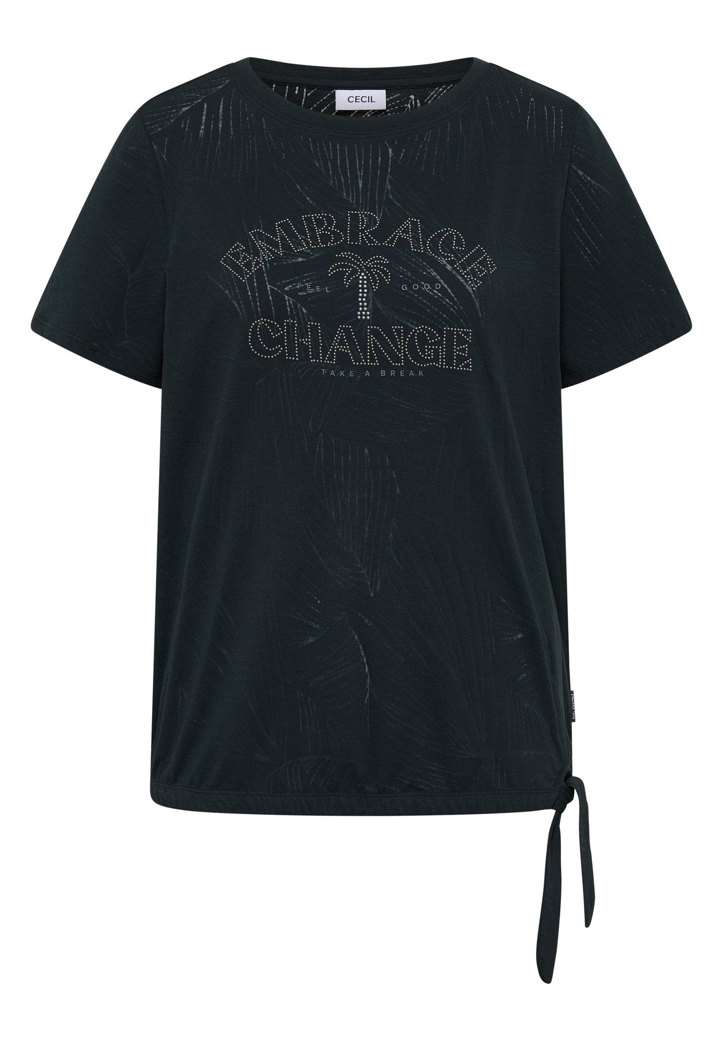 Cecil Damen T-Shirts Palm Bree