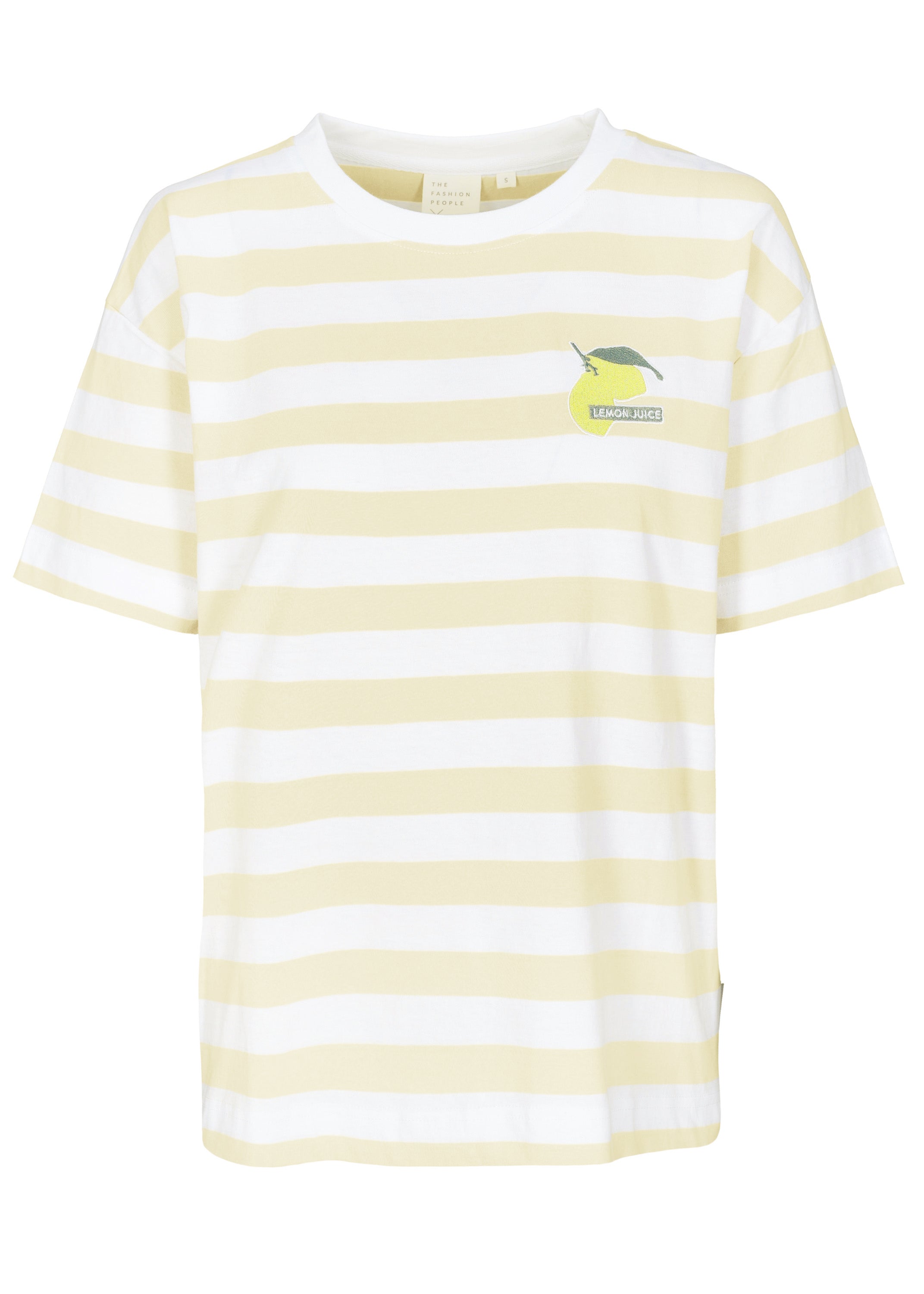 Fashion People Damen T-Shirts Buttercream Str
