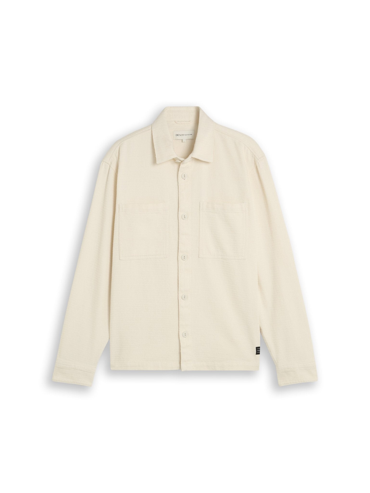 Tom Tailor denim Herren Hemden lang Gardenia White
