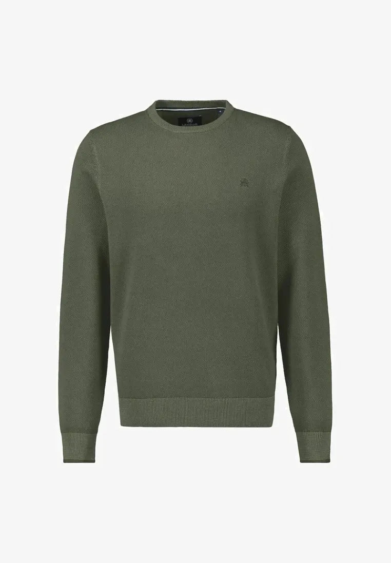 Lerros Herren Pullover Nordic Olive
