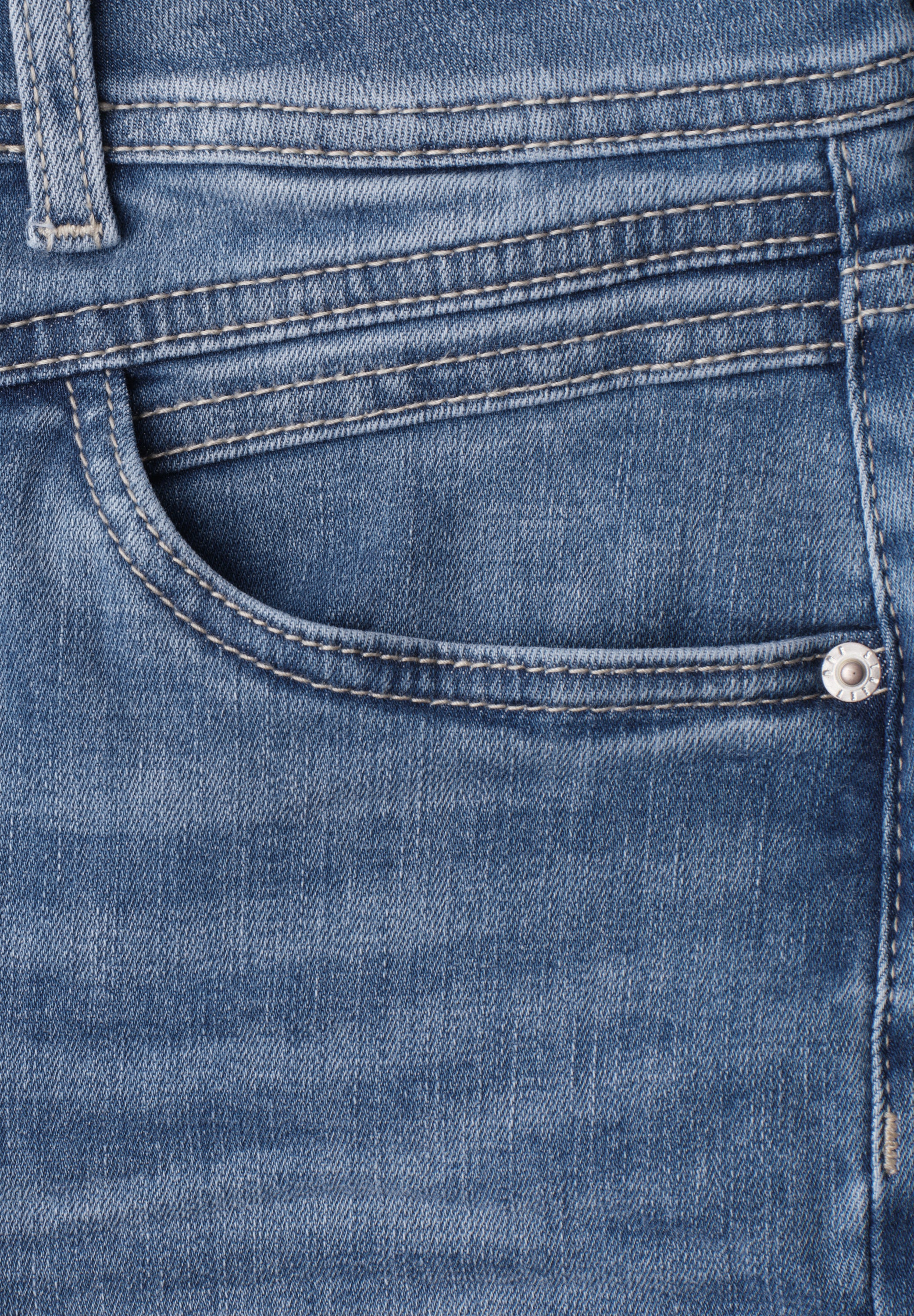 Street One Damen Hosen Mid Blue