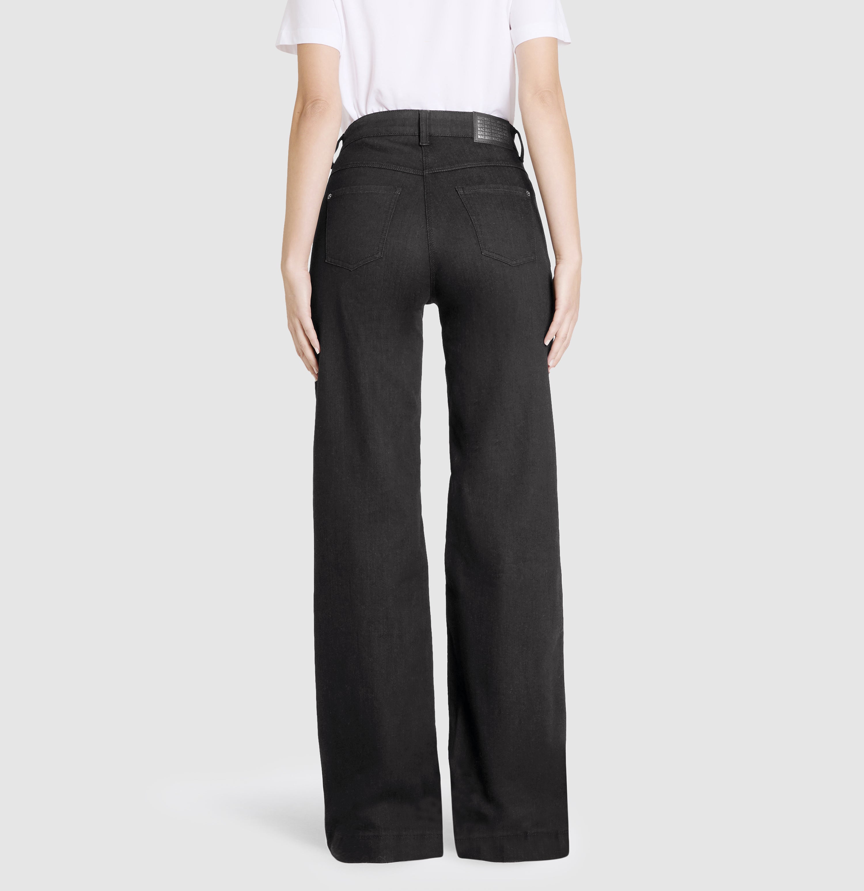 Mac Damen Jeans Black-Black