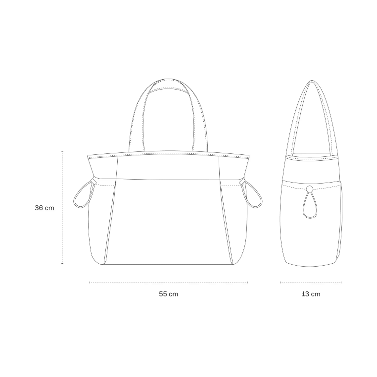 Kapten & Son Handtasche All Black