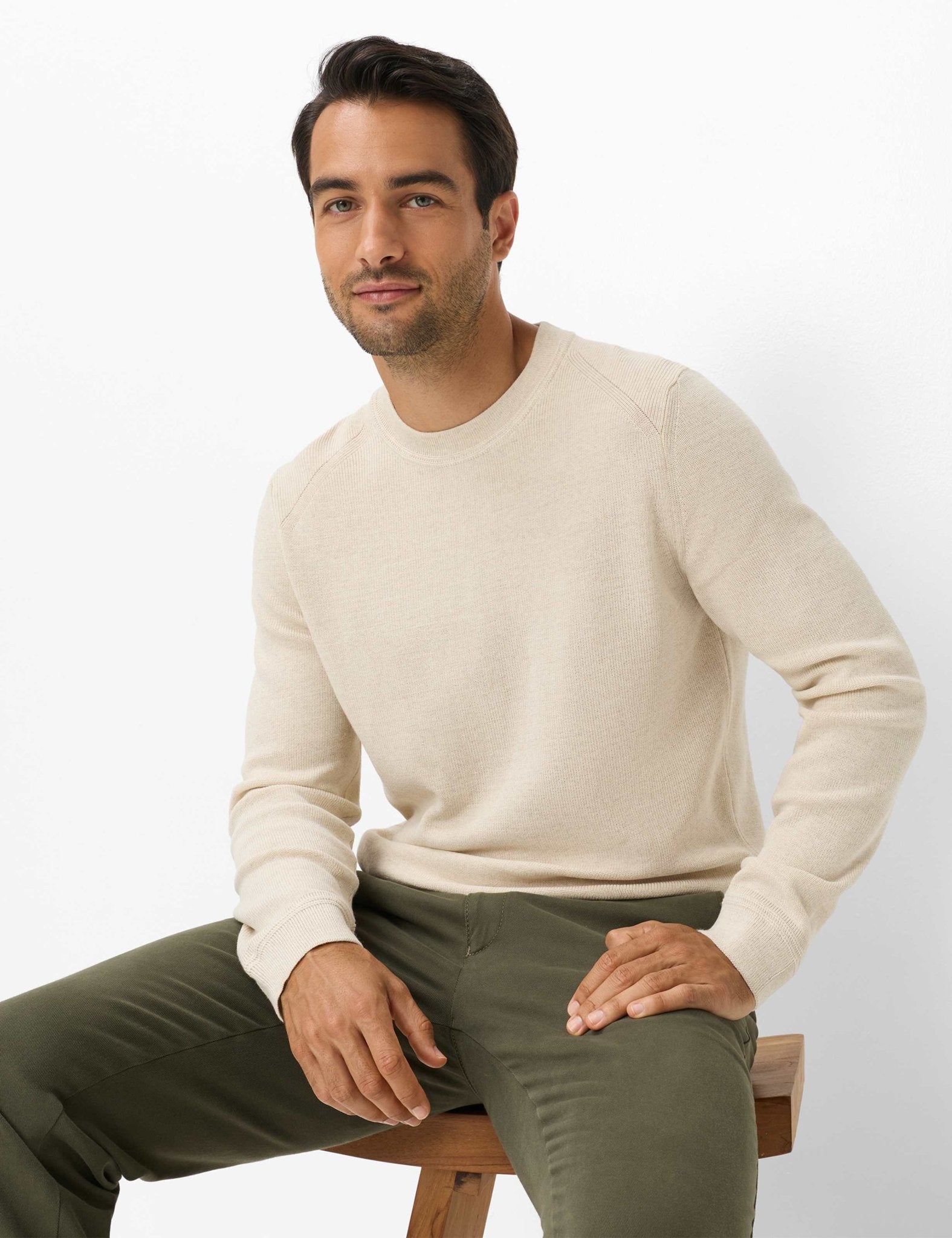 Brax Herren Hosen Olive